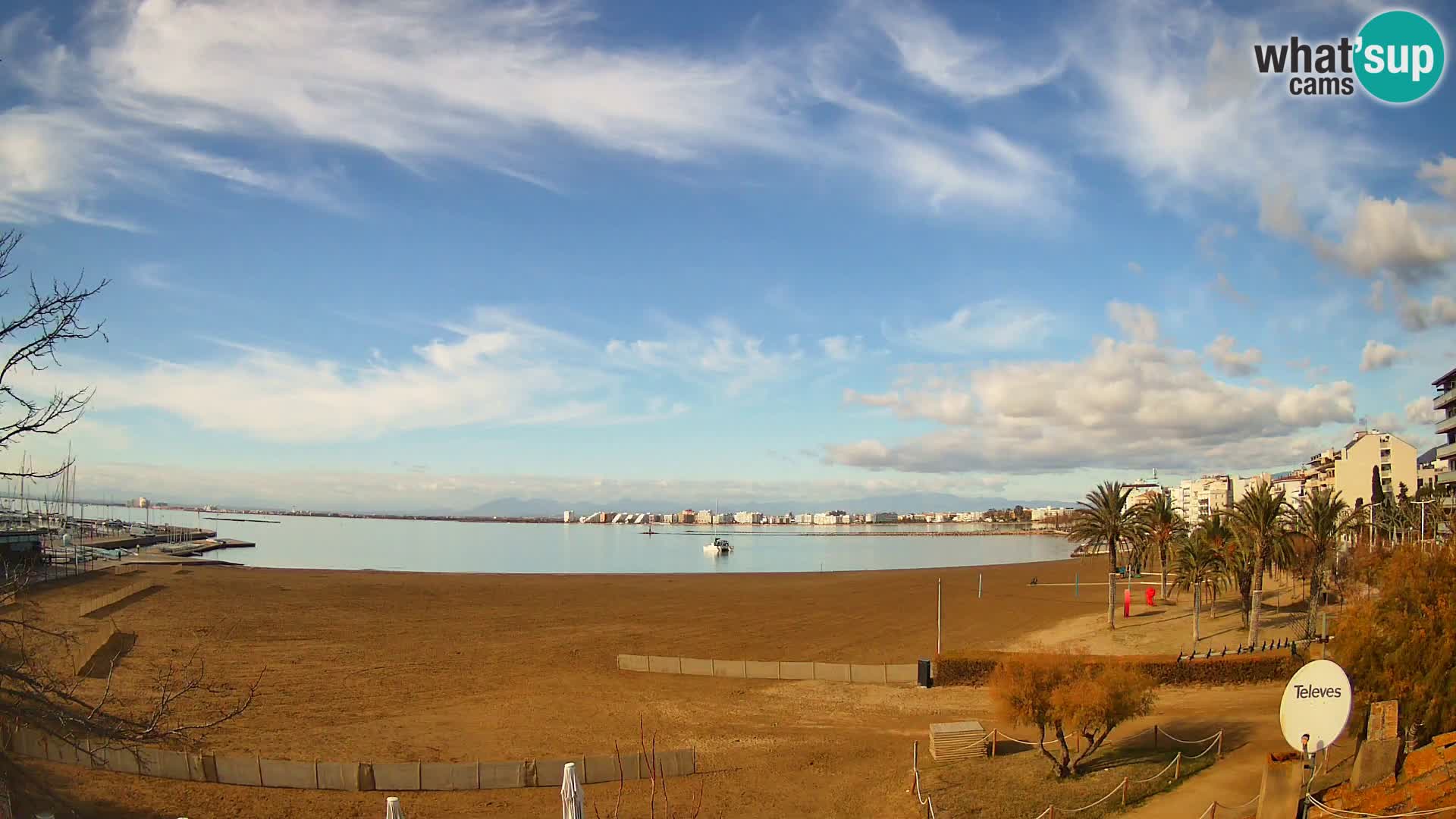 Webcam La Perola beach | ROSES | Costa Brava