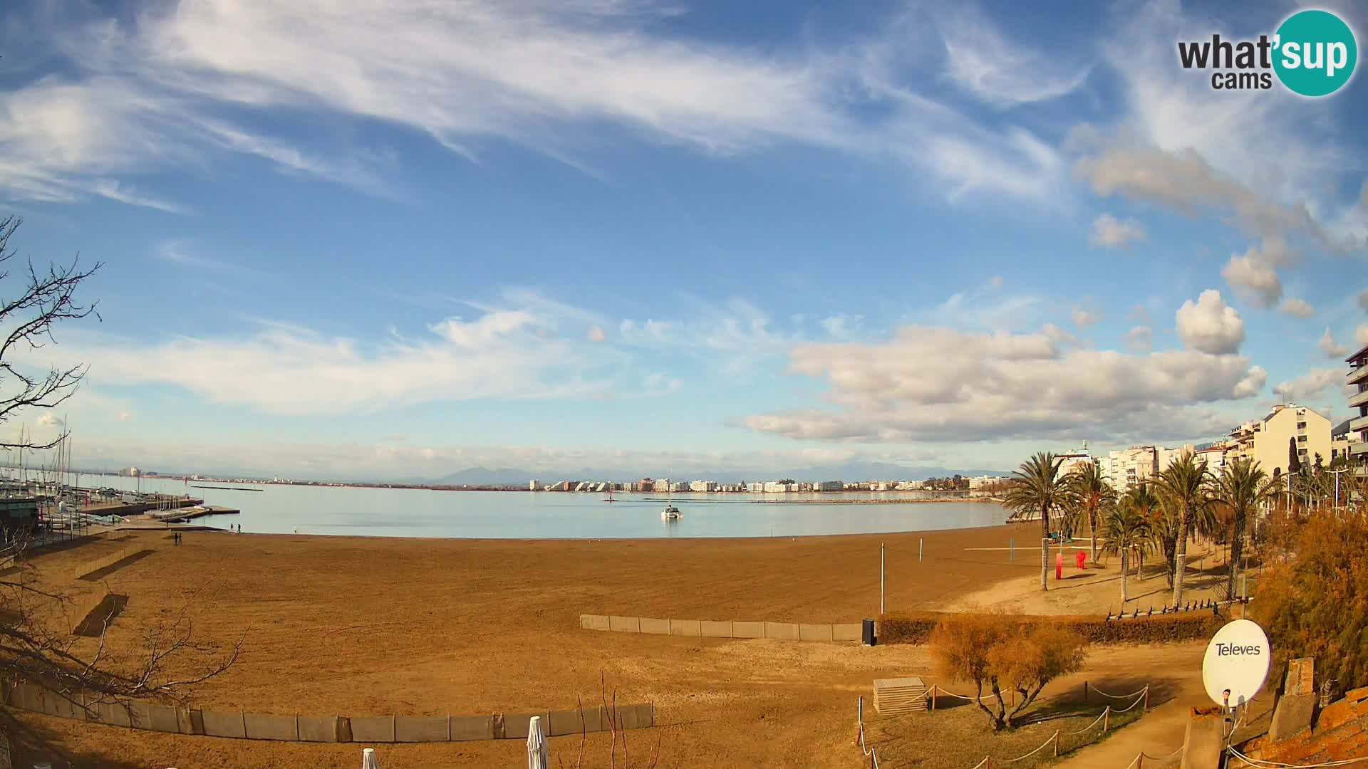 Webcam plage La Perola | ROSES | Costa Brava