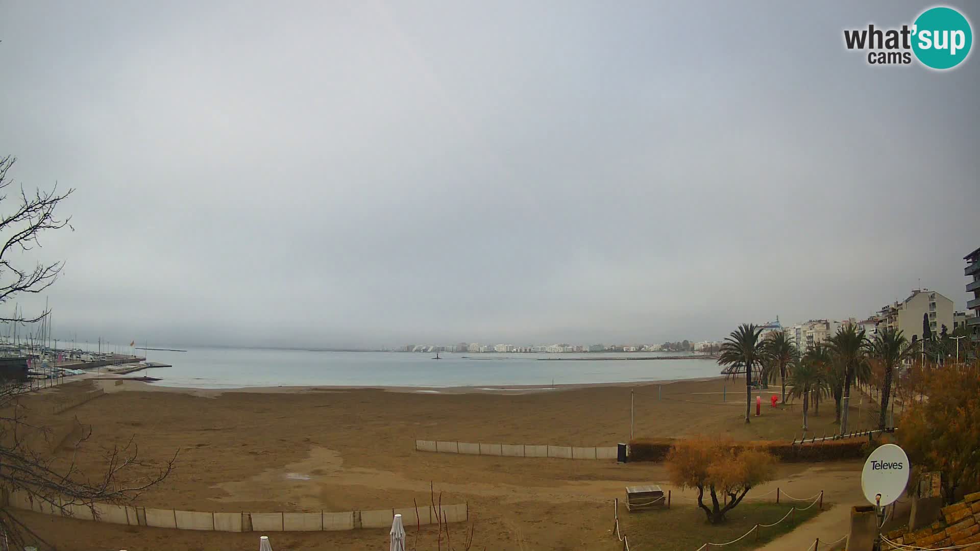 Webcam La Perola beach | ROSES | Costa Brava