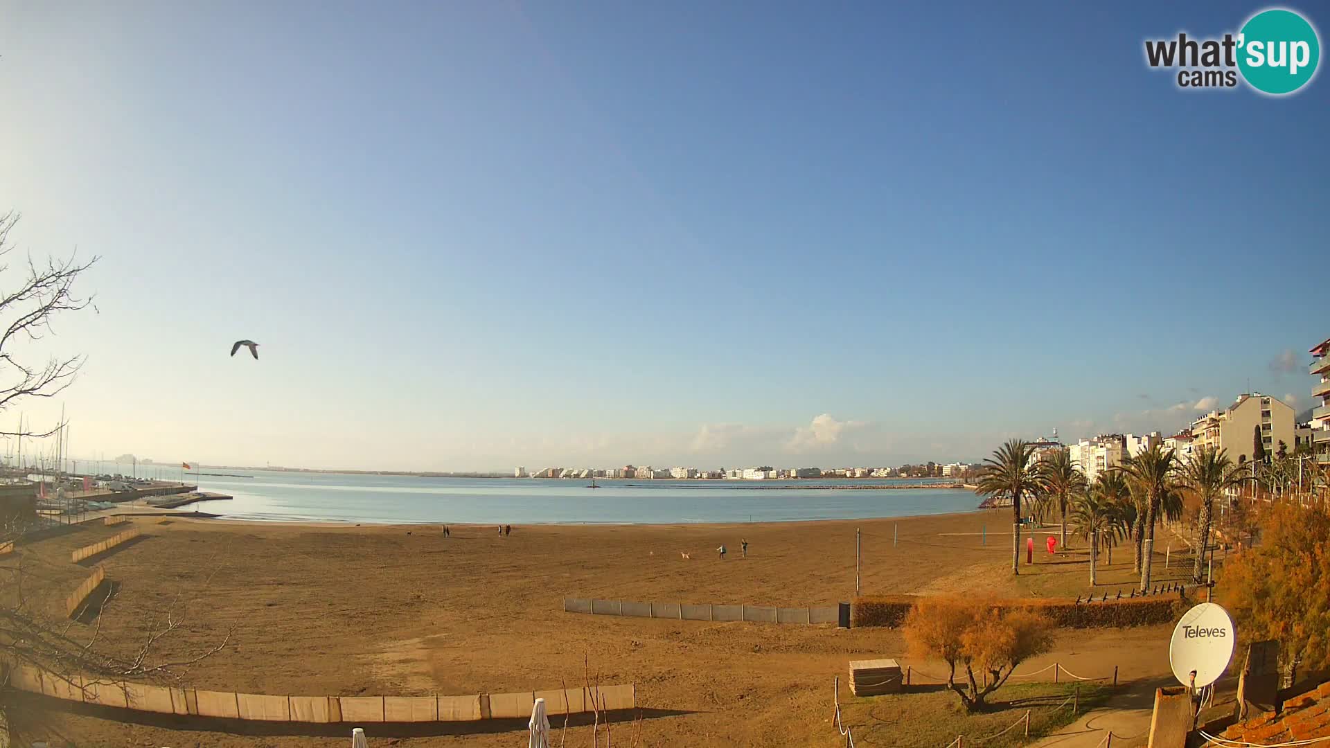 Webcam Strand La Perola | ROSES | Costa Brava