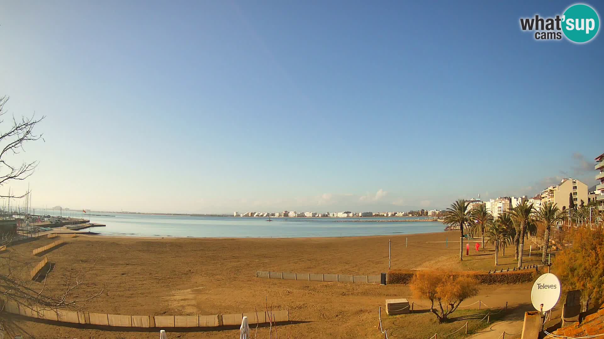 Webcam Strand La Perola | ROSES | Costa Brava