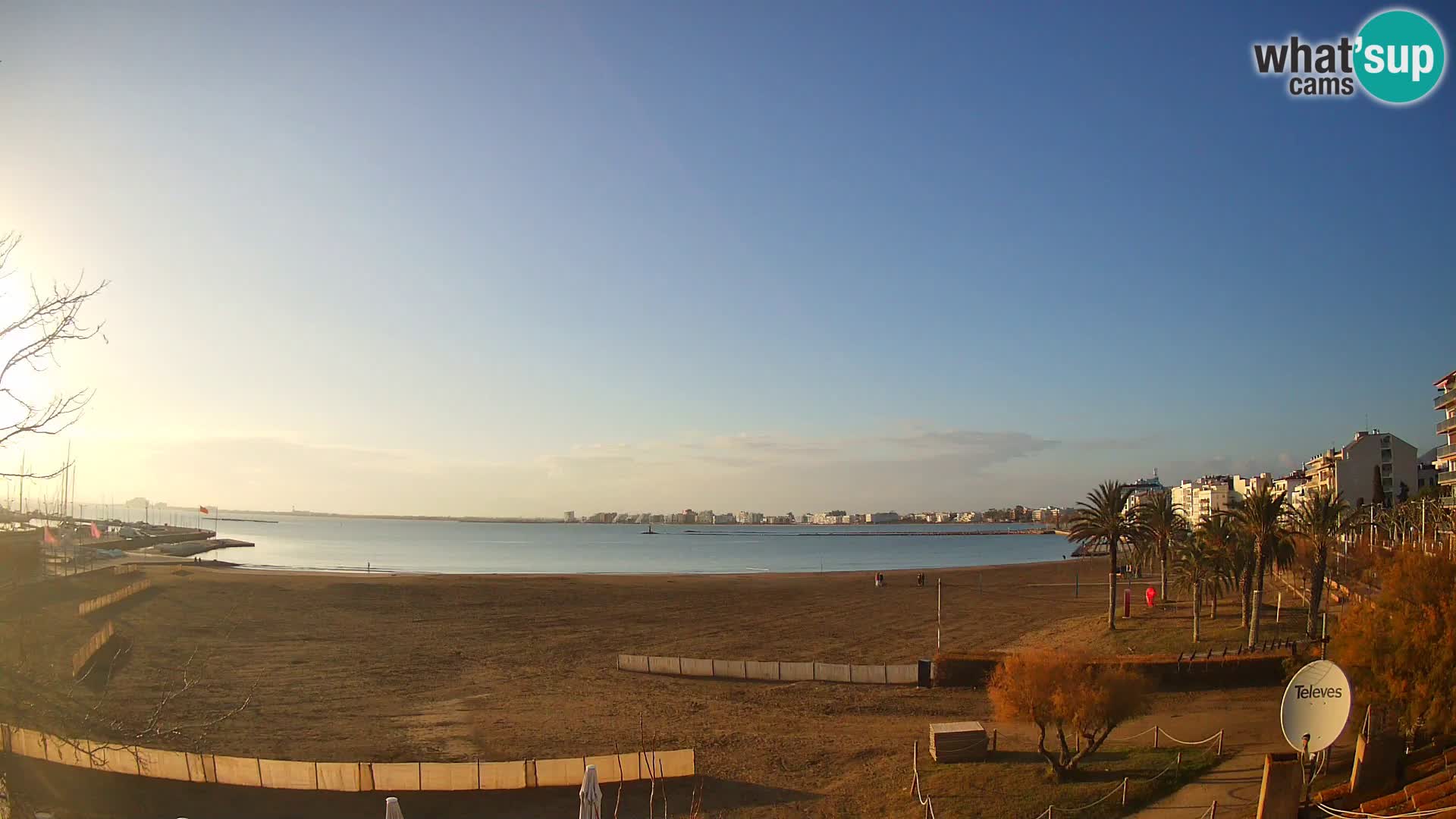 Web kamera plaža La Perola | ROSES | Costa Brava