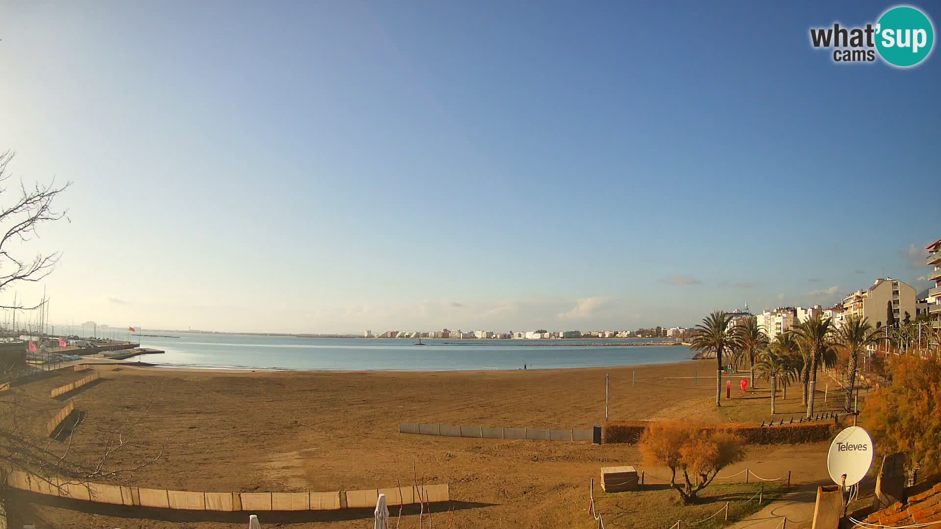 Webcam Strand La Perola | ROSES | Costa Brava