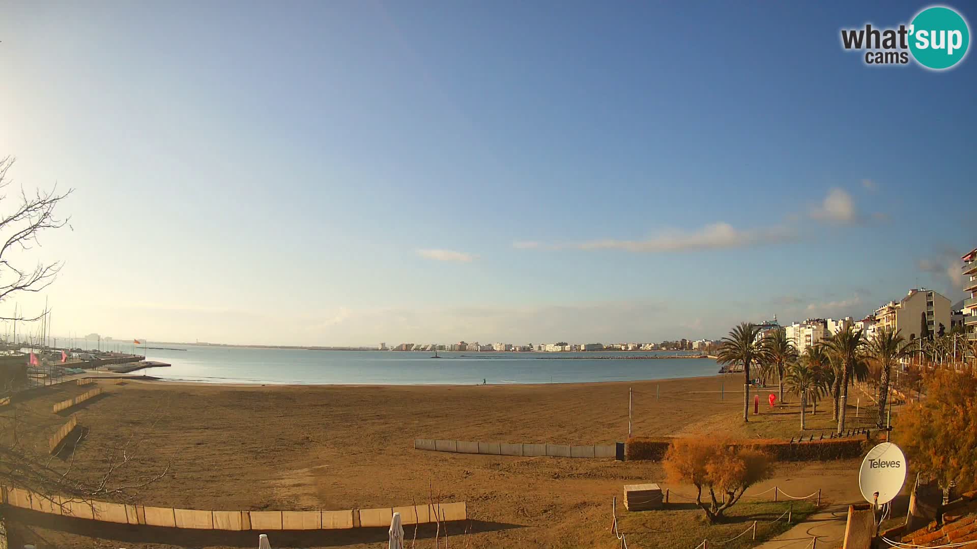 Webcam Strand La Perola | ROSES | Costa Brava