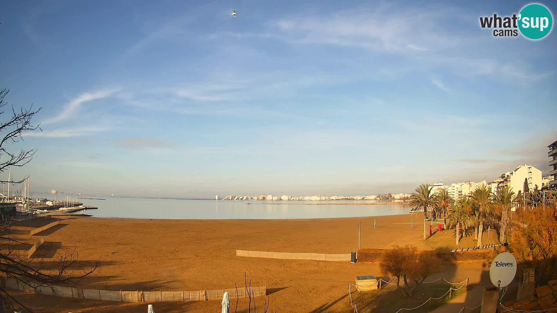 Webcam La Perola beach | ROSES | Costa Brava
