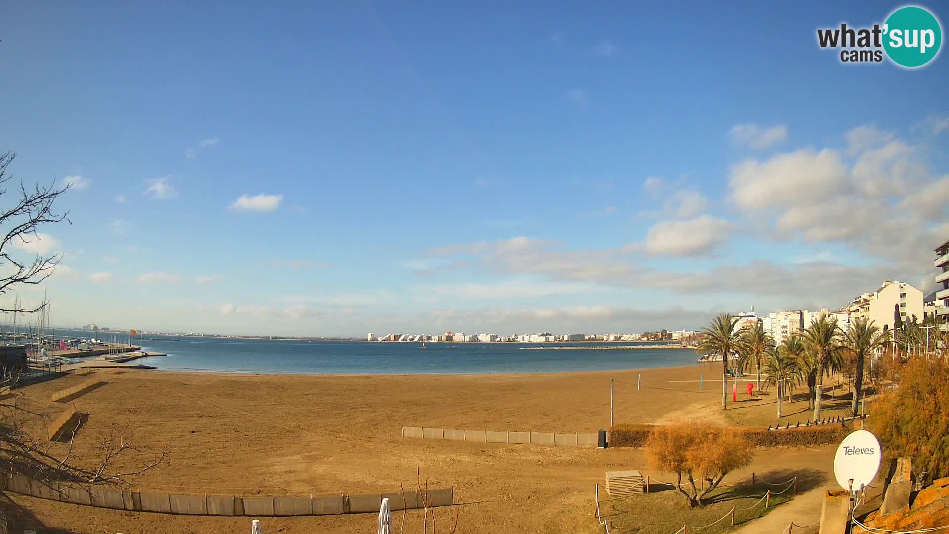 Webcam La Perola beach | ROSES | Costa Brava