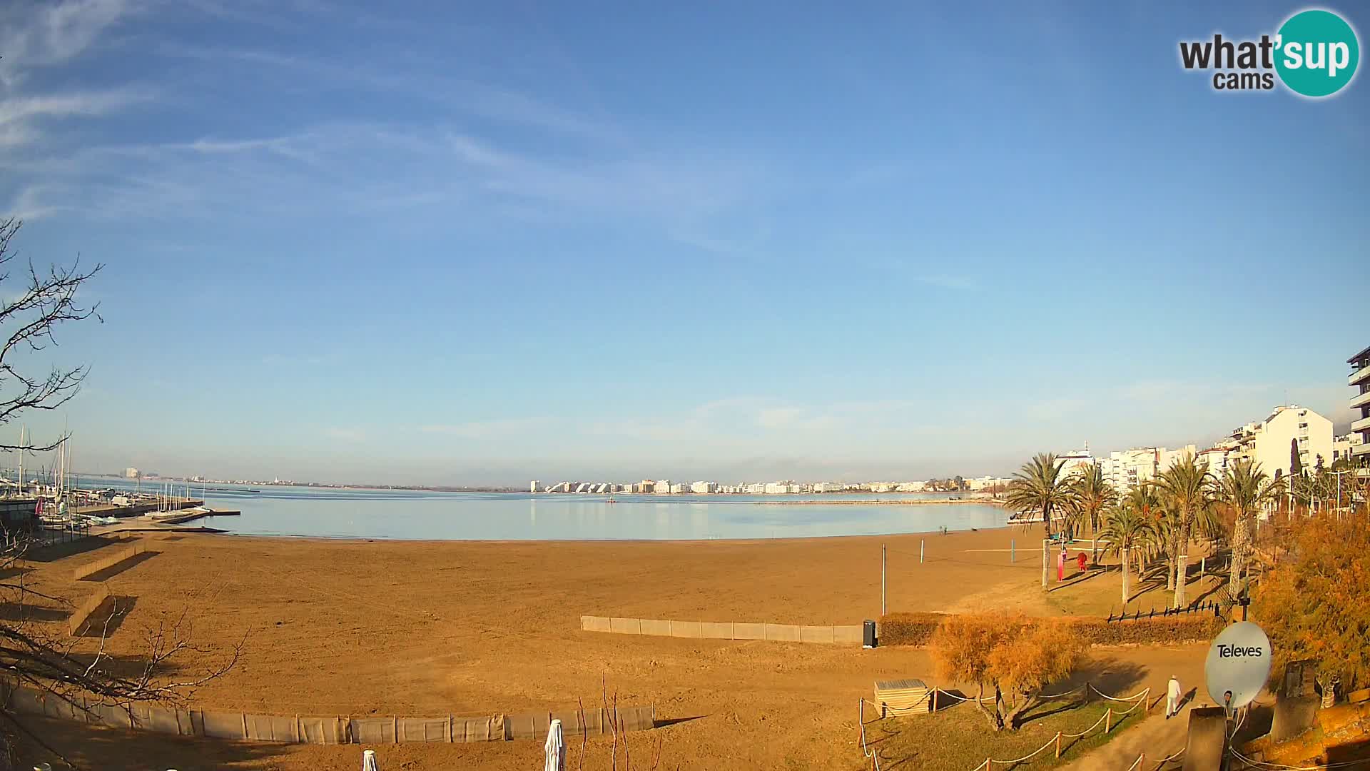 Webcam La Perola beach | ROSES | Costa Brava