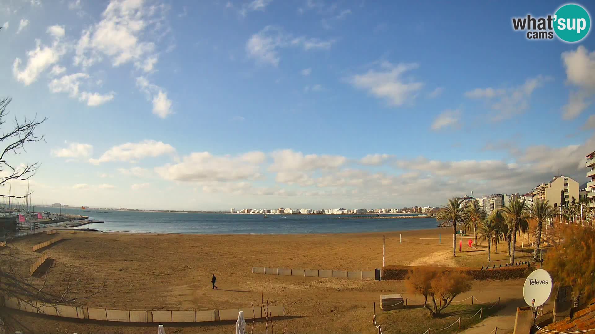 Webcam plage La Perola | ROSES | Costa Brava