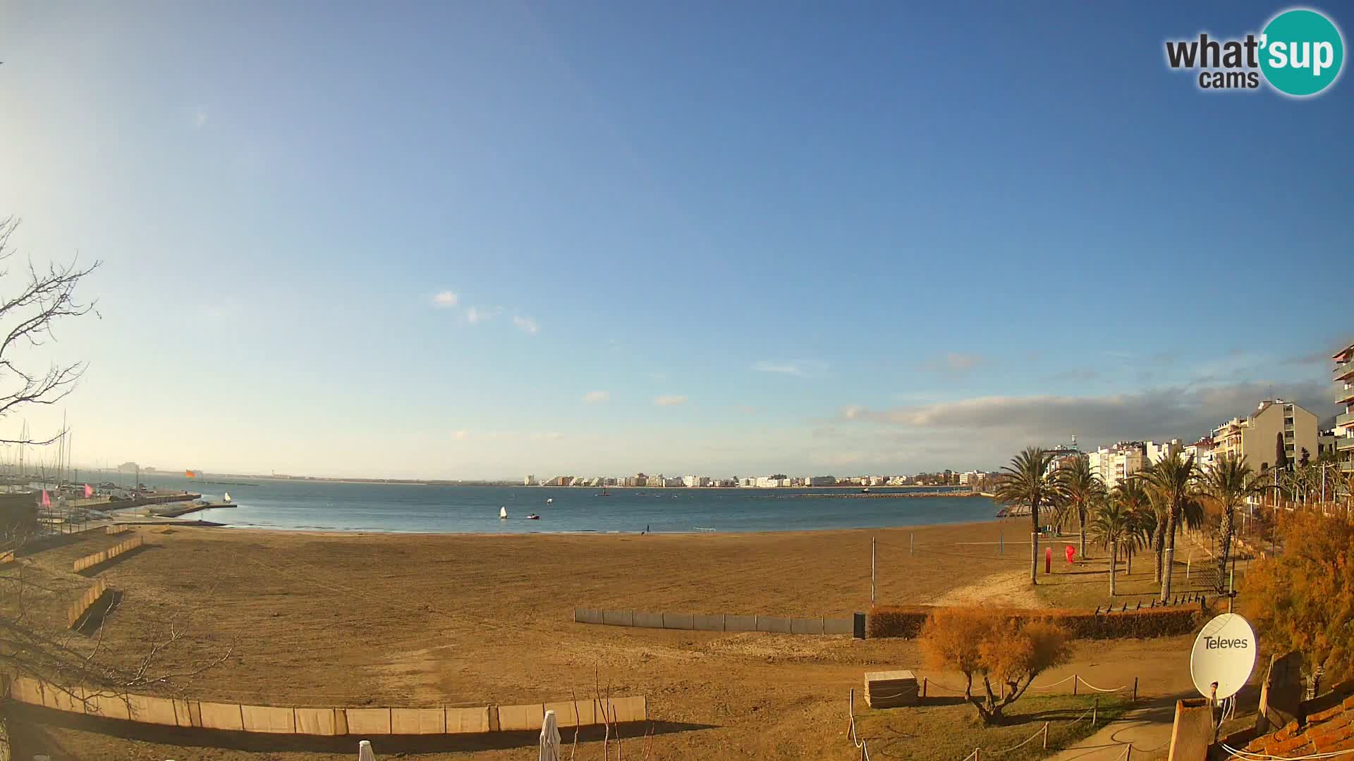 Webcam Strand La Perola | ROSES | Costa Brava