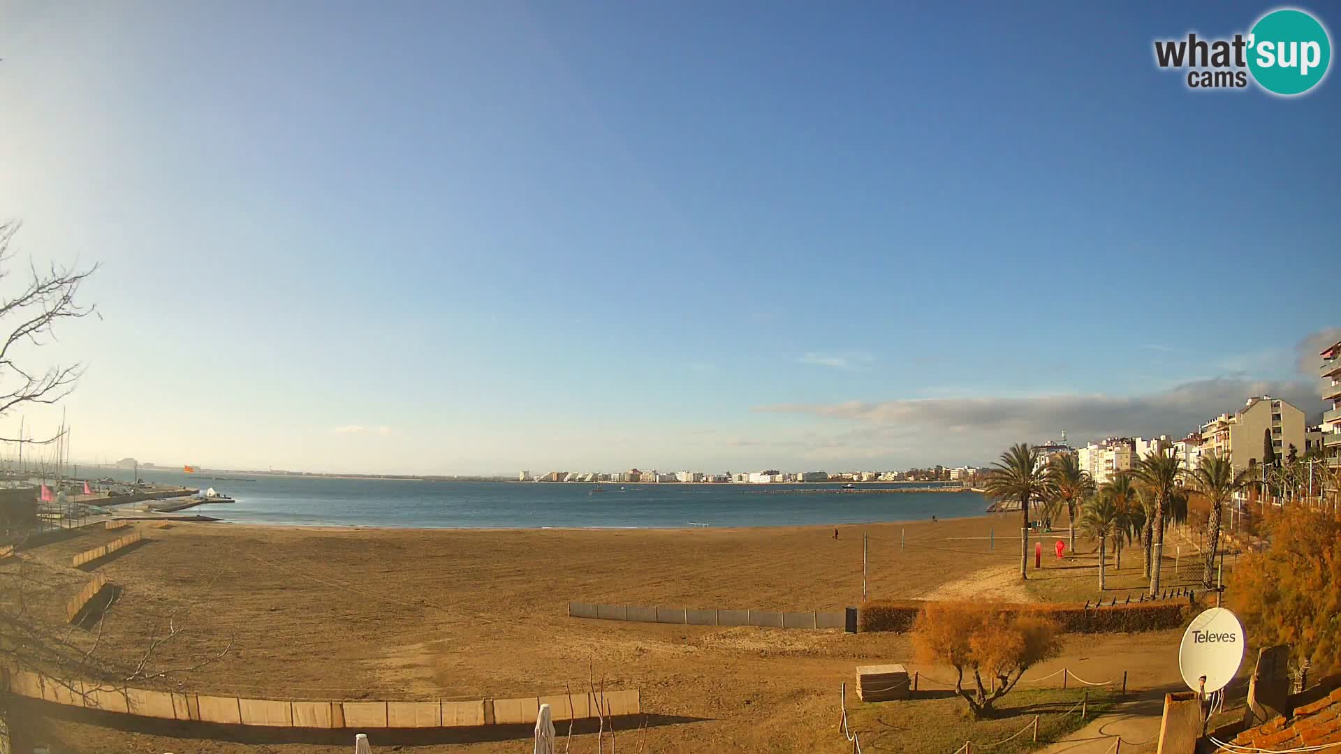 Web kamera plaža La Perola | ROSES | Costa Brava