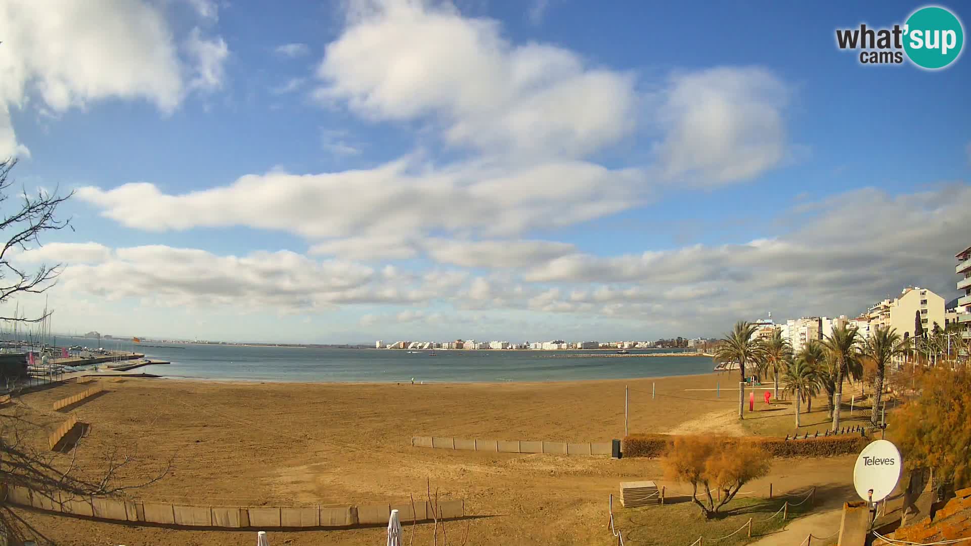 Webcam plage La Perola | ROSES | Costa Brava