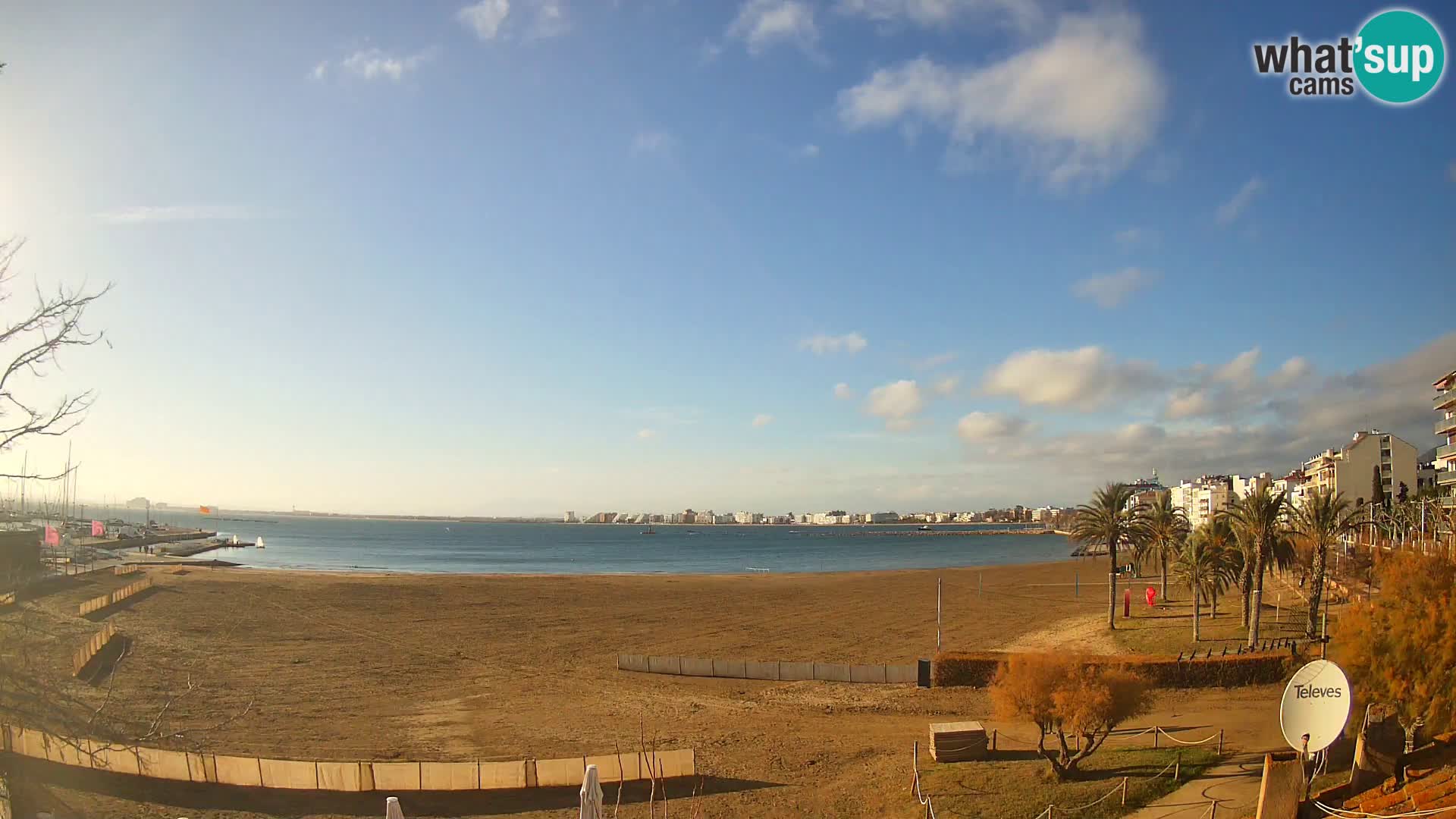 Webcam La Perola beach | ROSES | Costa Brava