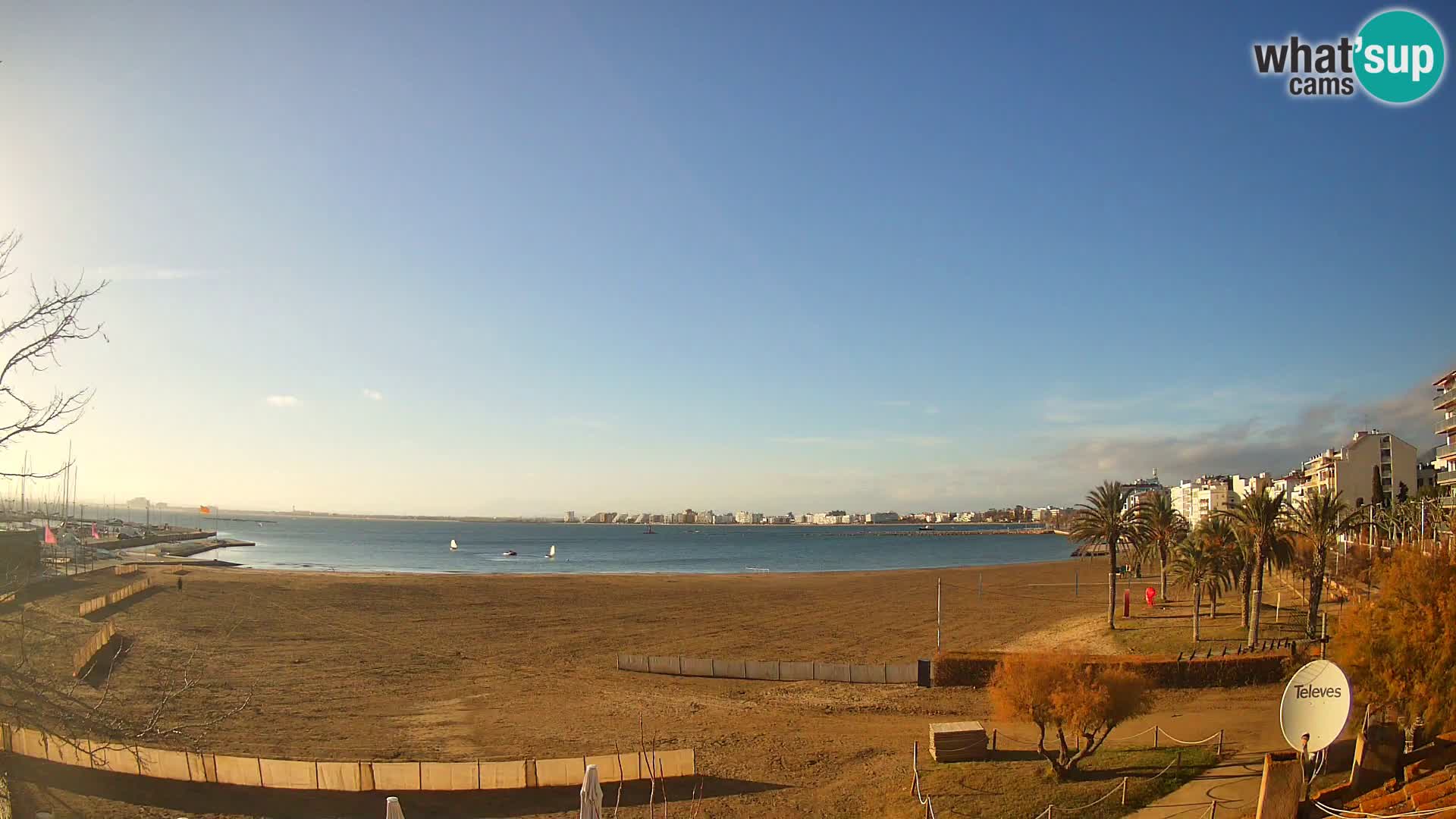 Webcam Strand La Perola | ROSES | Costa Brava