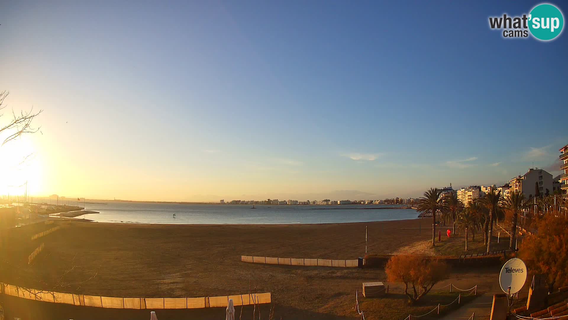 Webcam La Perola beach | ROSES | Costa Brava