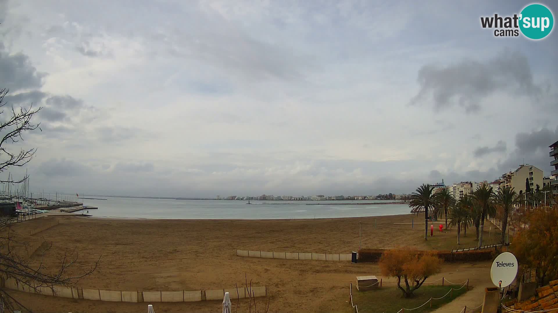 Web kamera plaža La Perola | ROSES | Costa Brava