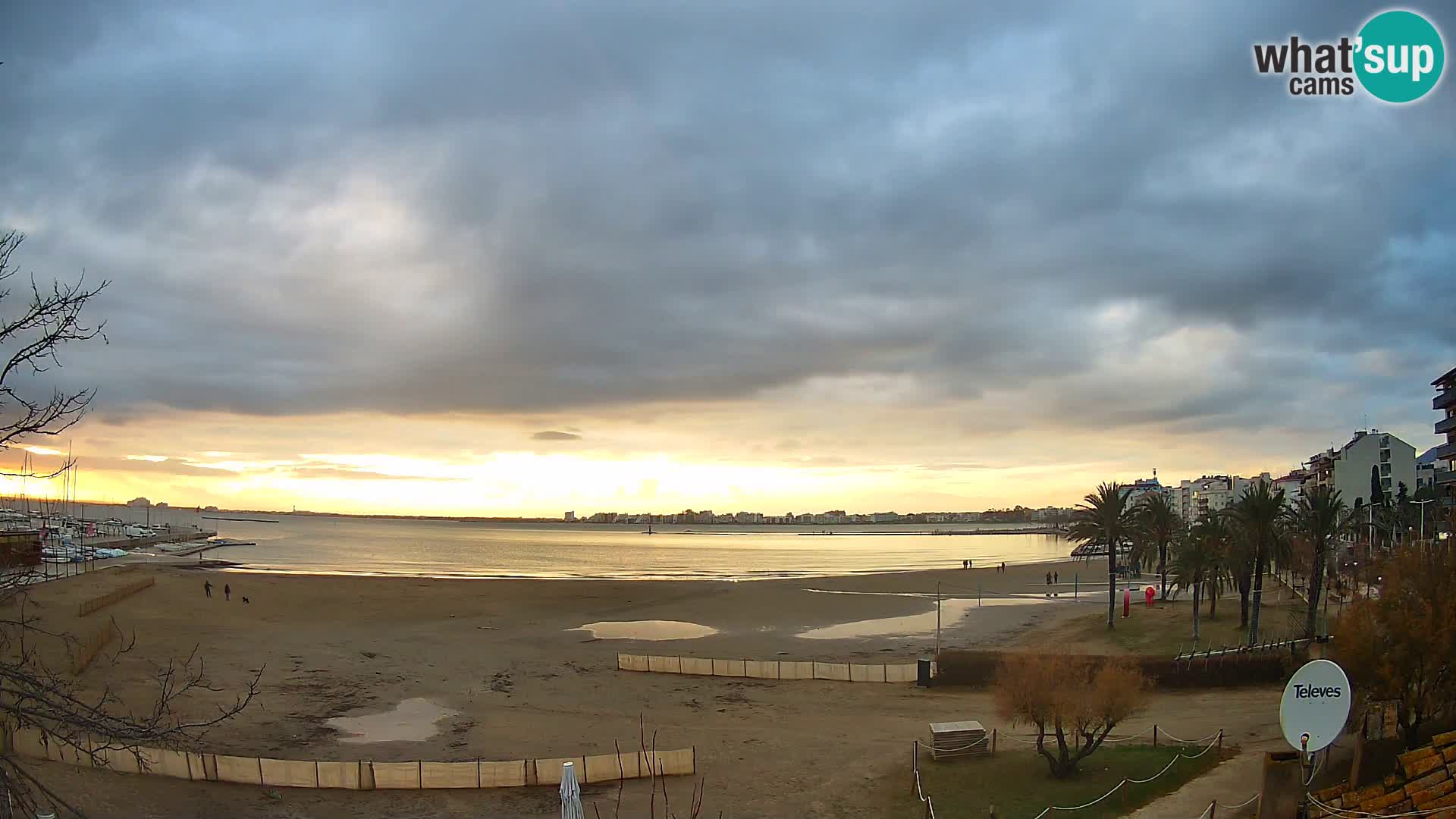 Web kamera plaža La Perola | ROSES | Costa Brava