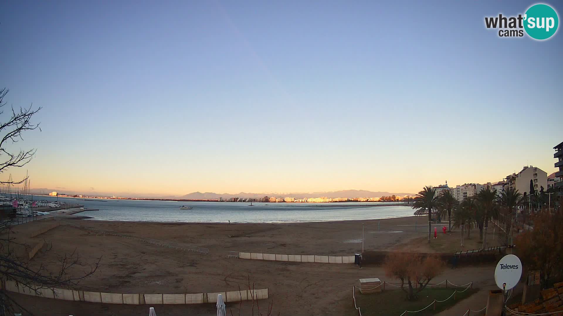 Webcam La Perola beach | ROSES | Costa Brava