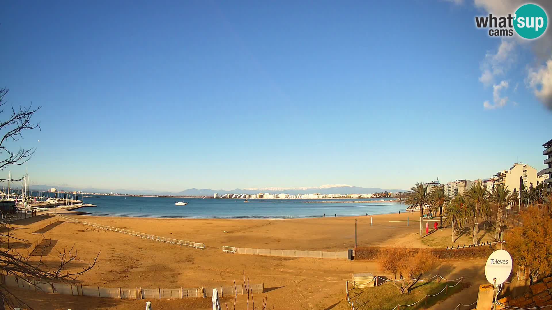 Webcam La Perola beach | ROSES | Costa Brava