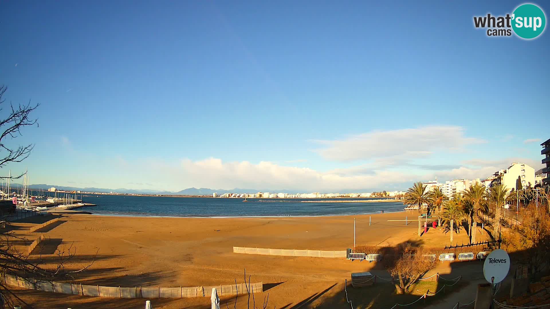 Kamera plaža La Perola | ROSES | Costa Brava
