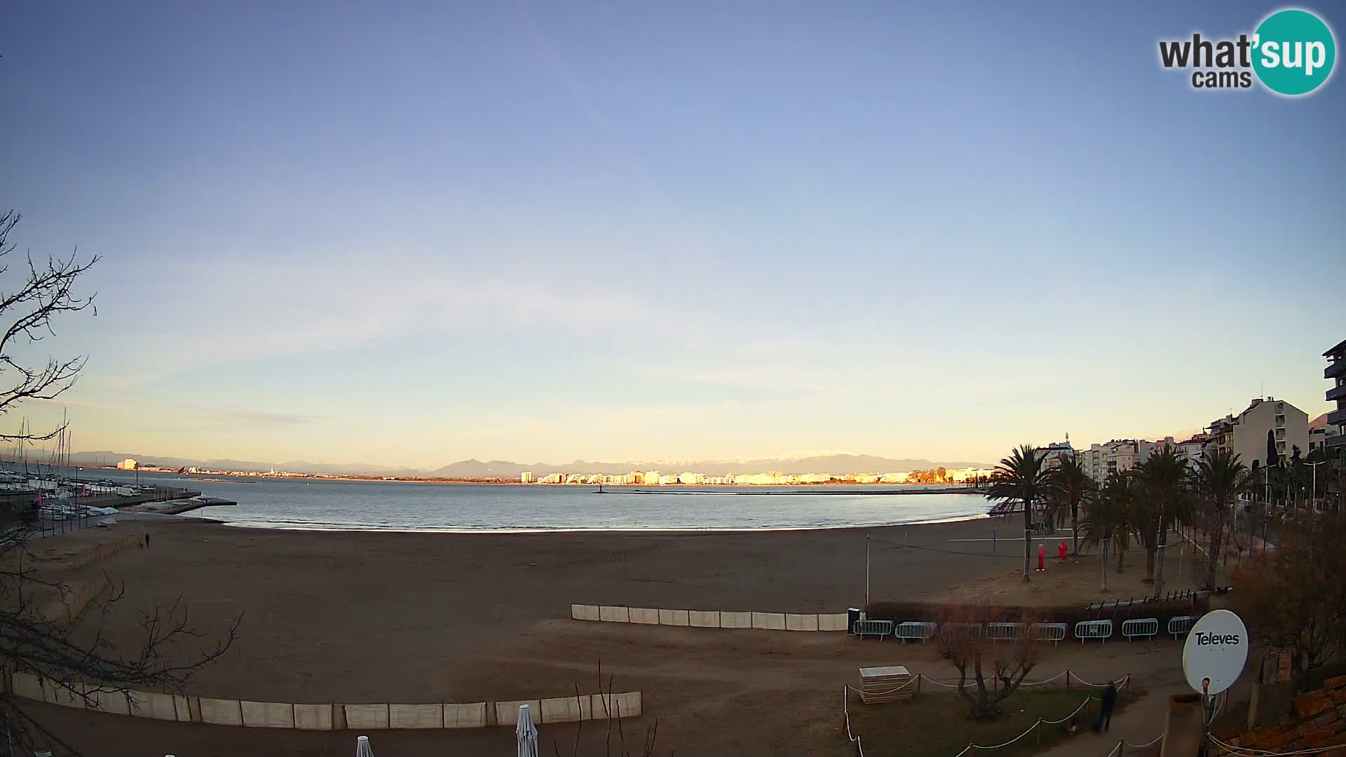 Webcam plage La Perola | ROSES | Costa Brava