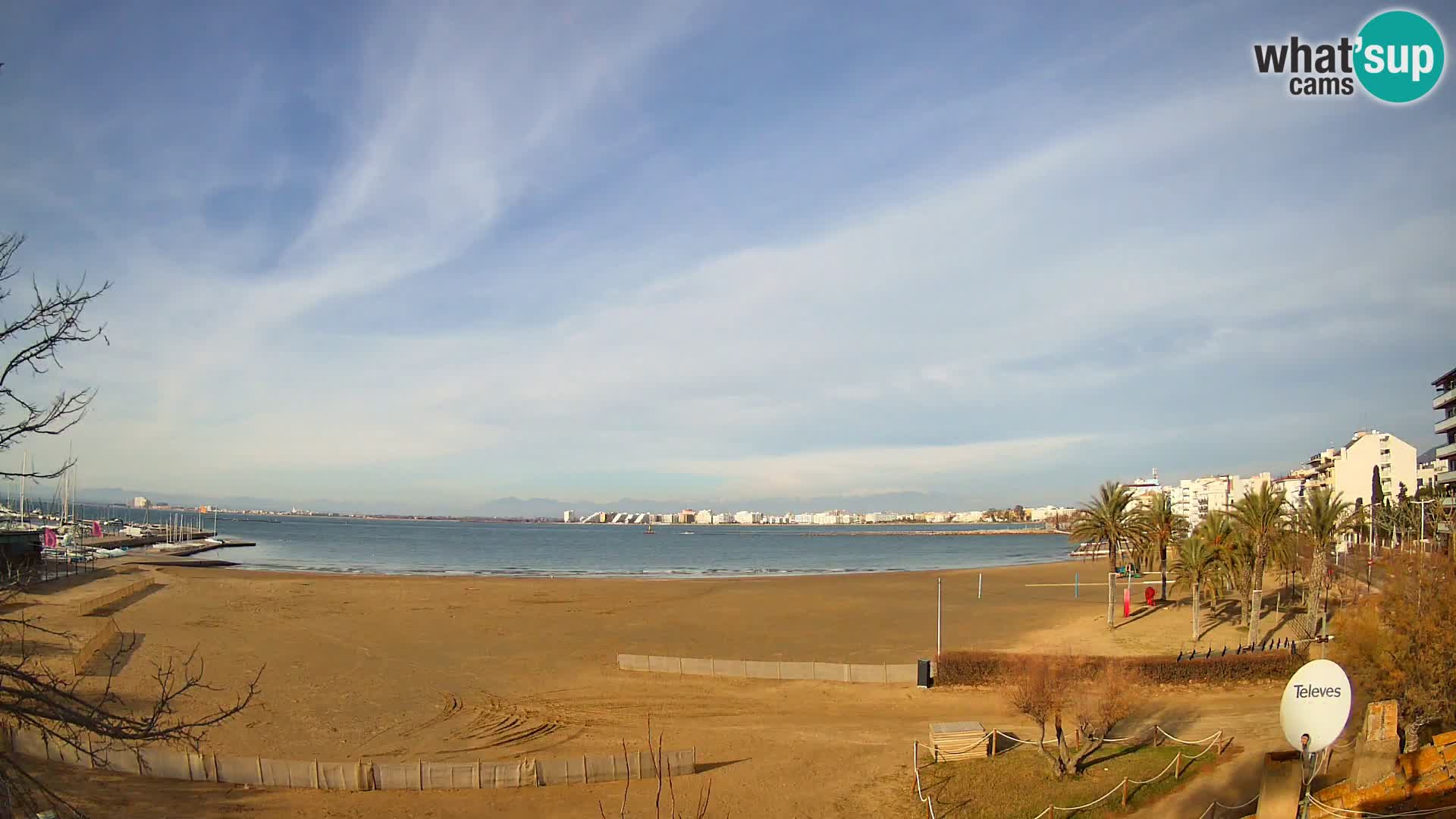 Kamera plaža La Perola | ROSES | Costa Brava