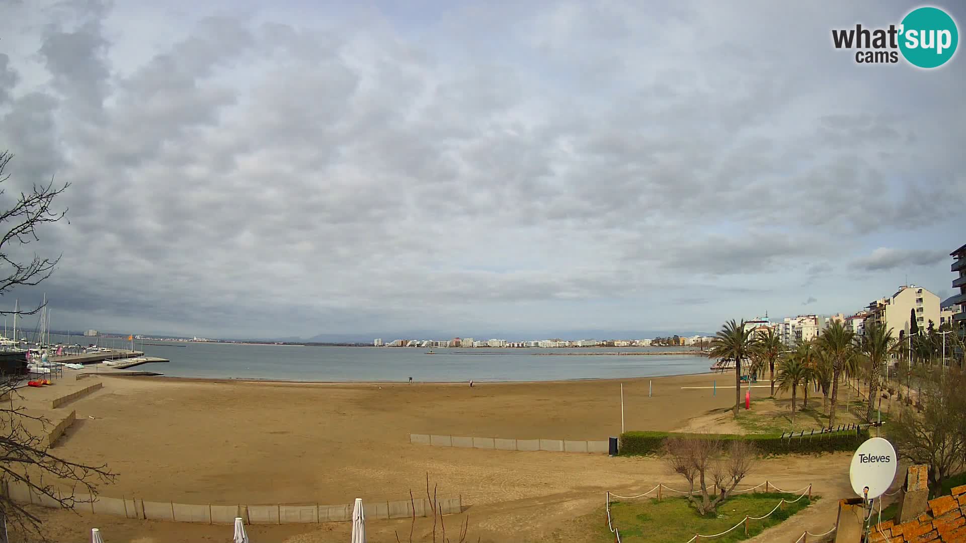 Webcam La Perola beach | ROSES | Costa Brava