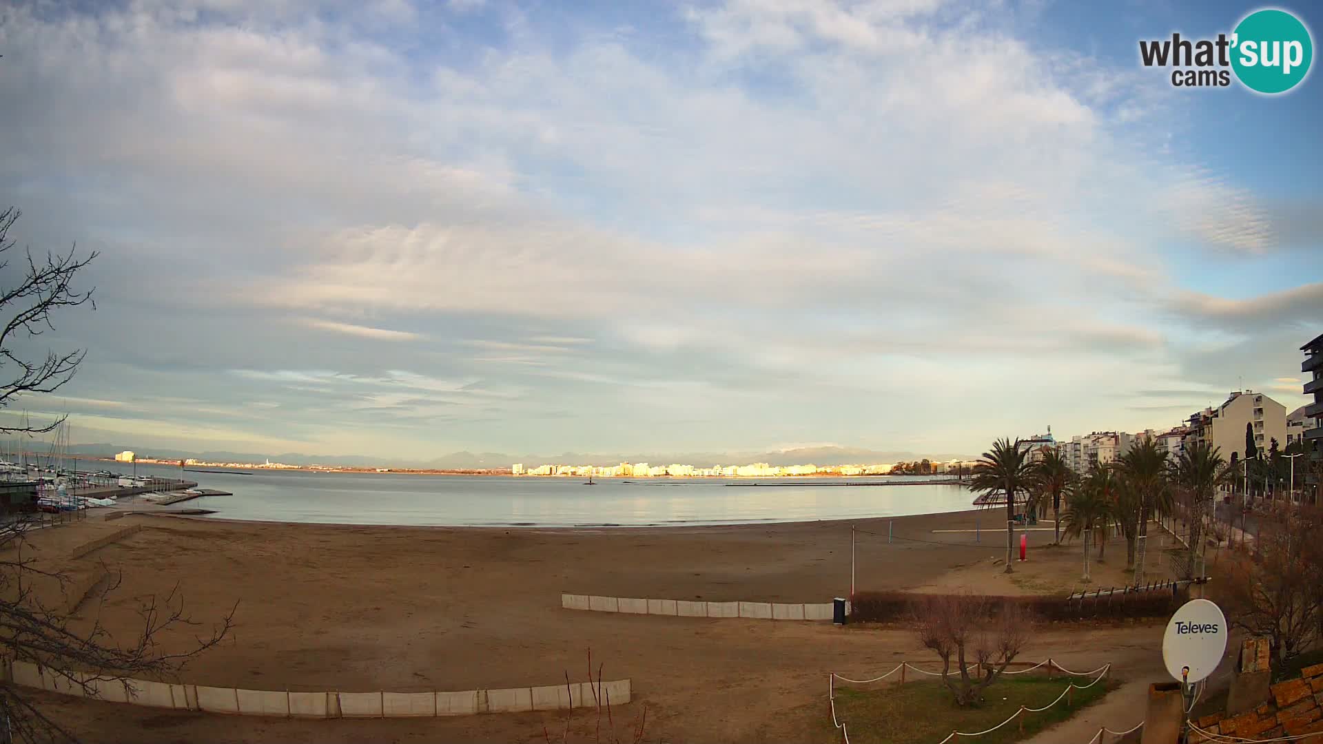 Webcam La Perola beach | ROSES | Costa Brava