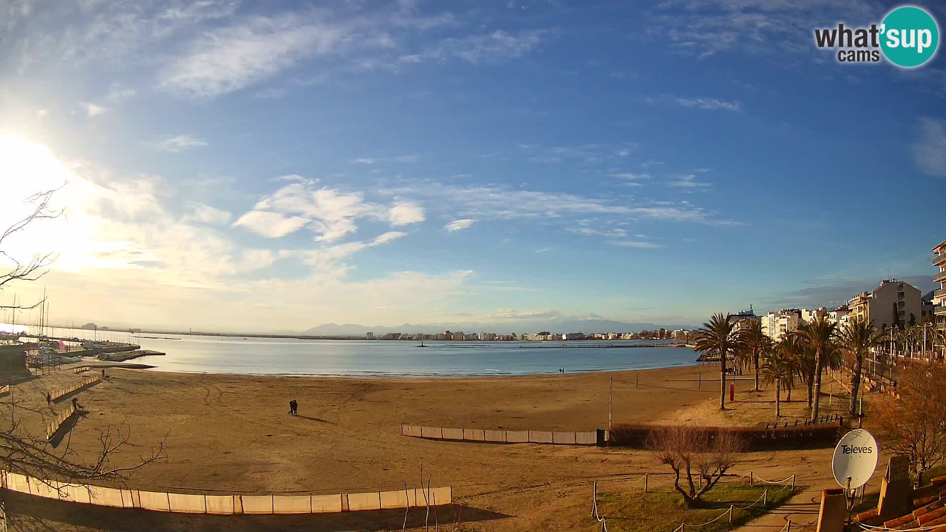 Webcam La Perola beach | ROSES | Costa Brava
