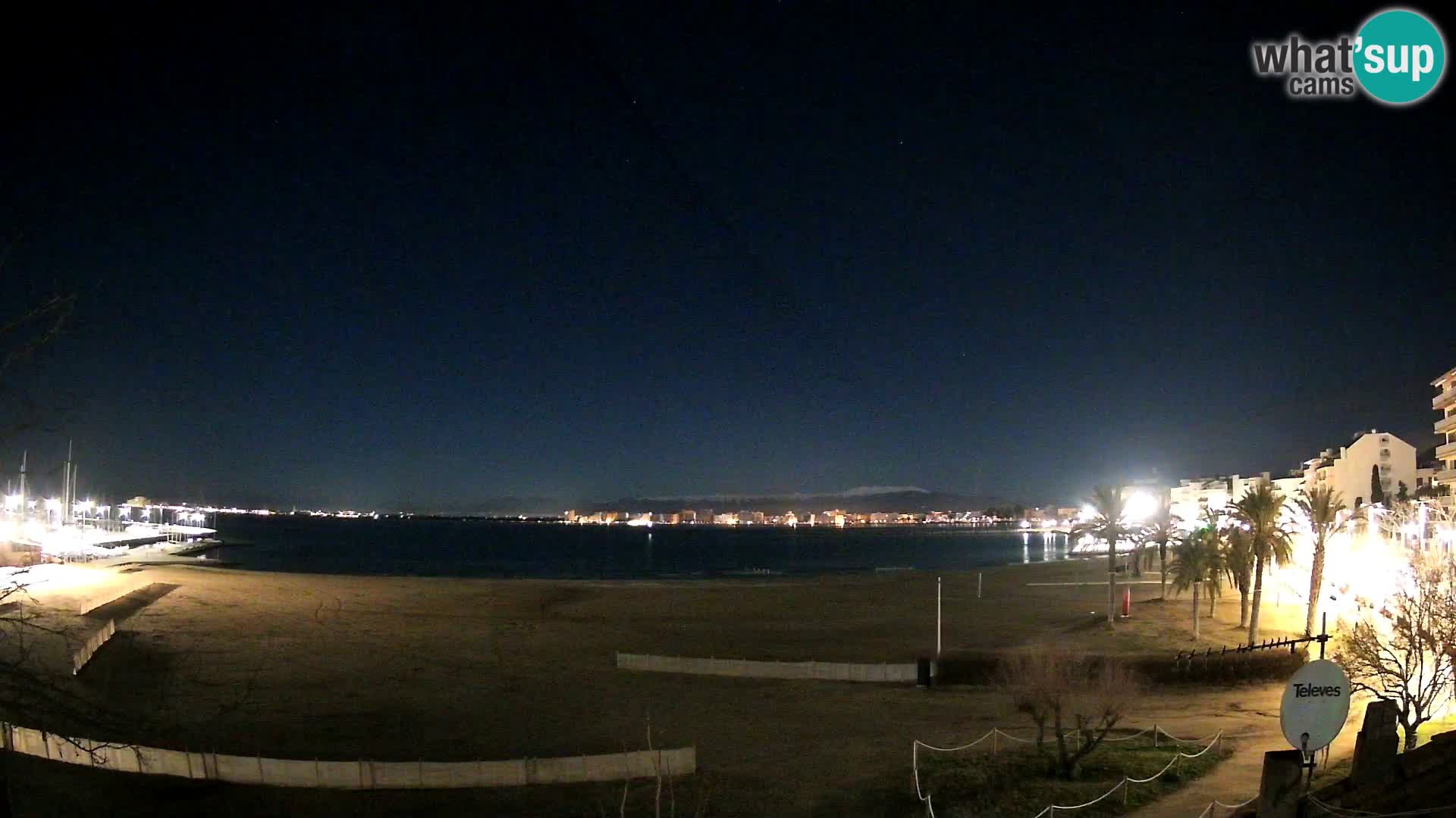 Webcam La Perola beach | ROSES | Costa Brava