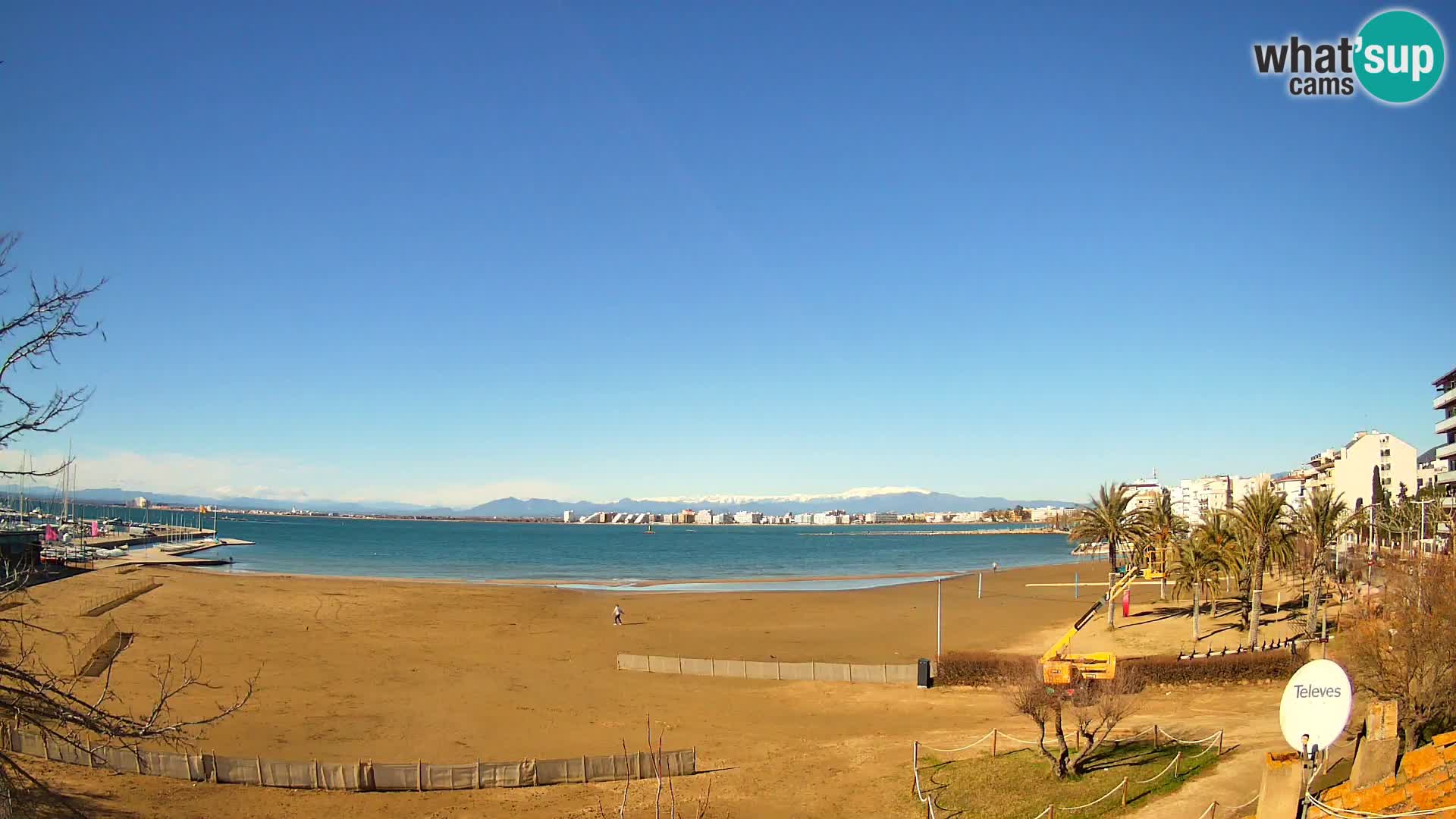 Webcam La Perola beach | ROSES | Costa Brava