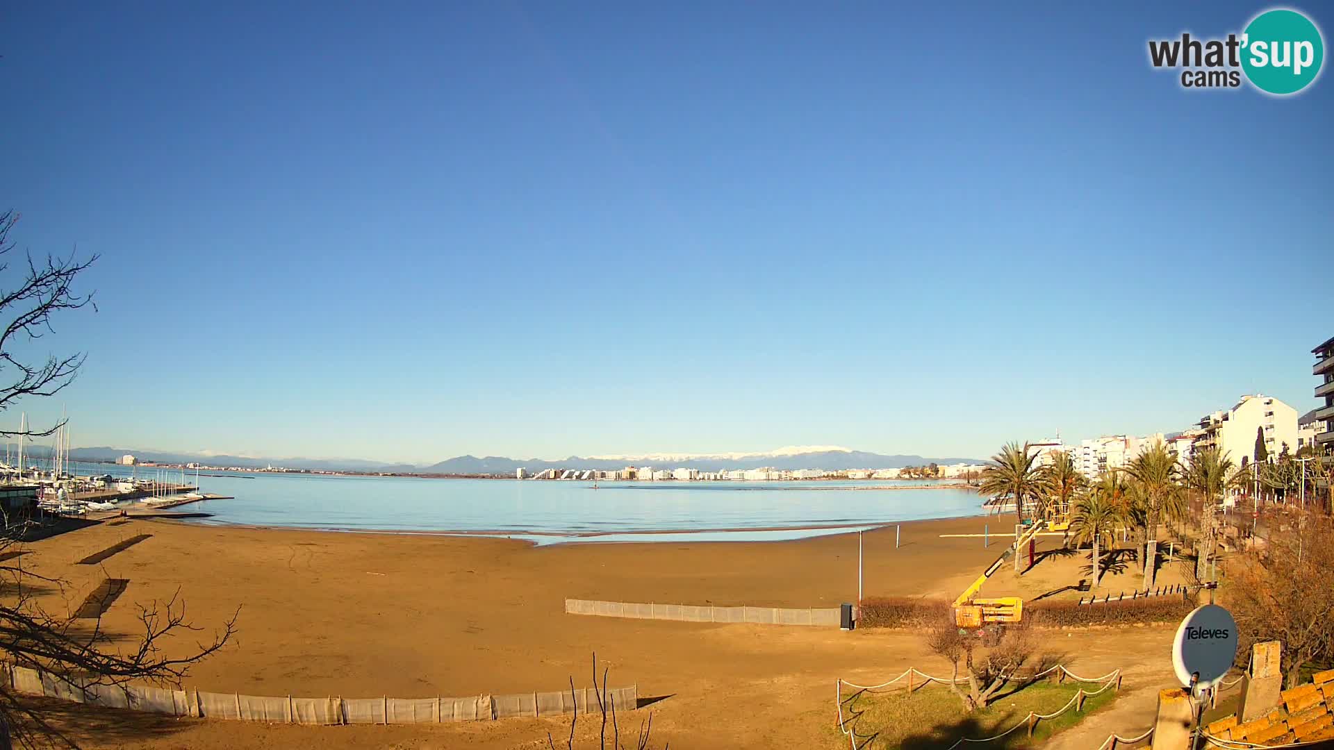 Webcam La Perola beach | ROSES | Costa Brava