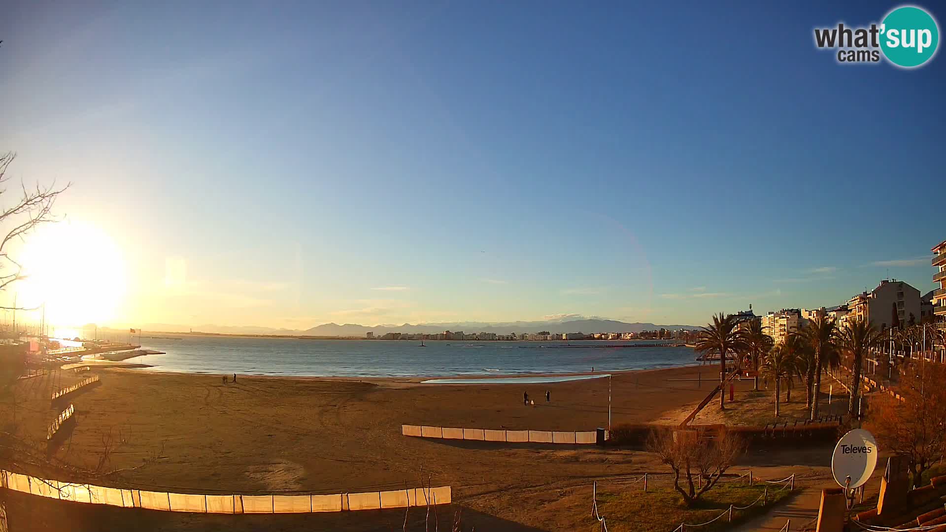 Webcam La Perola beach | ROSES | Costa Brava