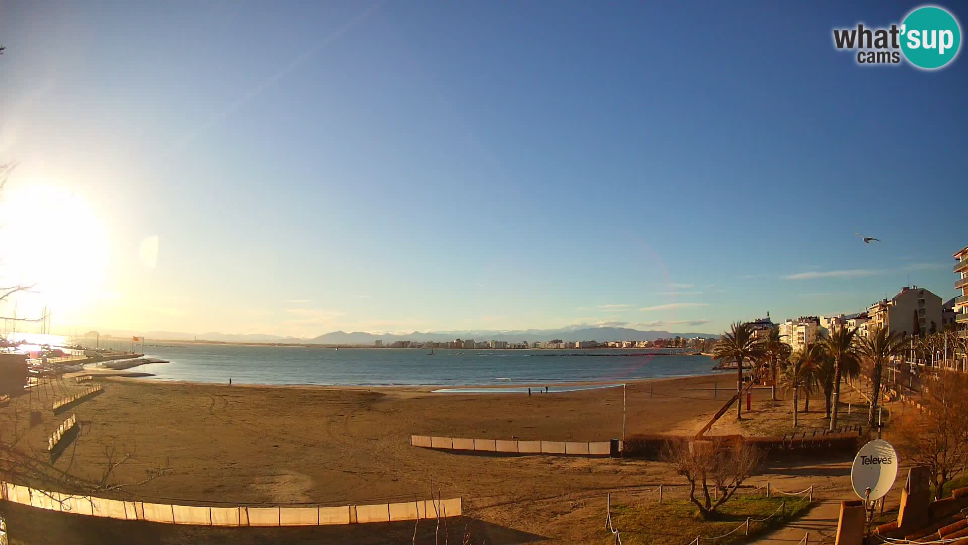 Webcam Strand La Perola | ROSES | Costa Brava