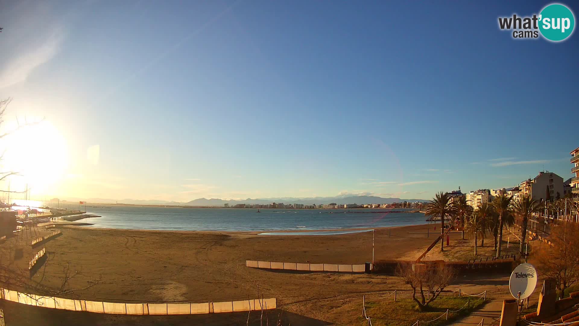 Webcam plage La Perola | ROSES | Costa Brava