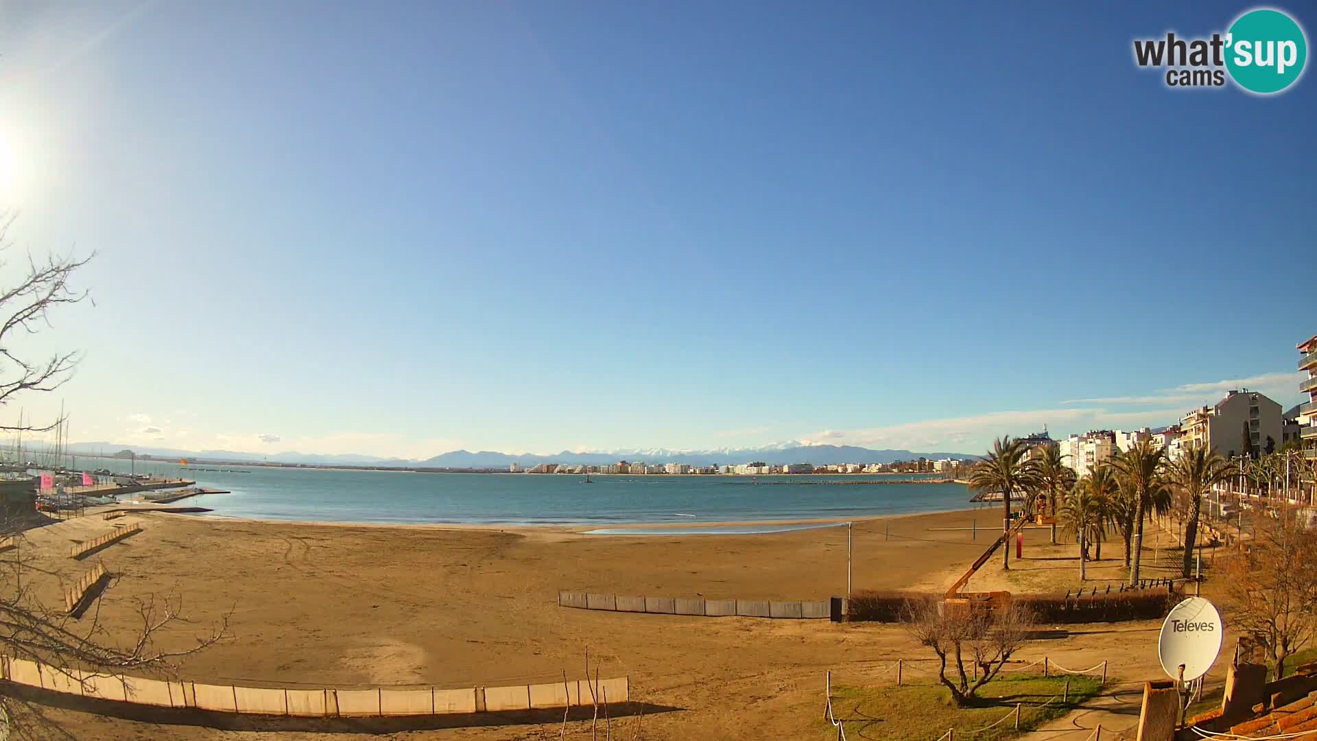 Webcam La Perola beach | ROSES | Costa Brava