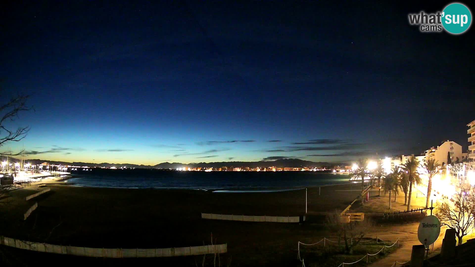 Webcam Strand La Perola | ROSES | Costa Brava