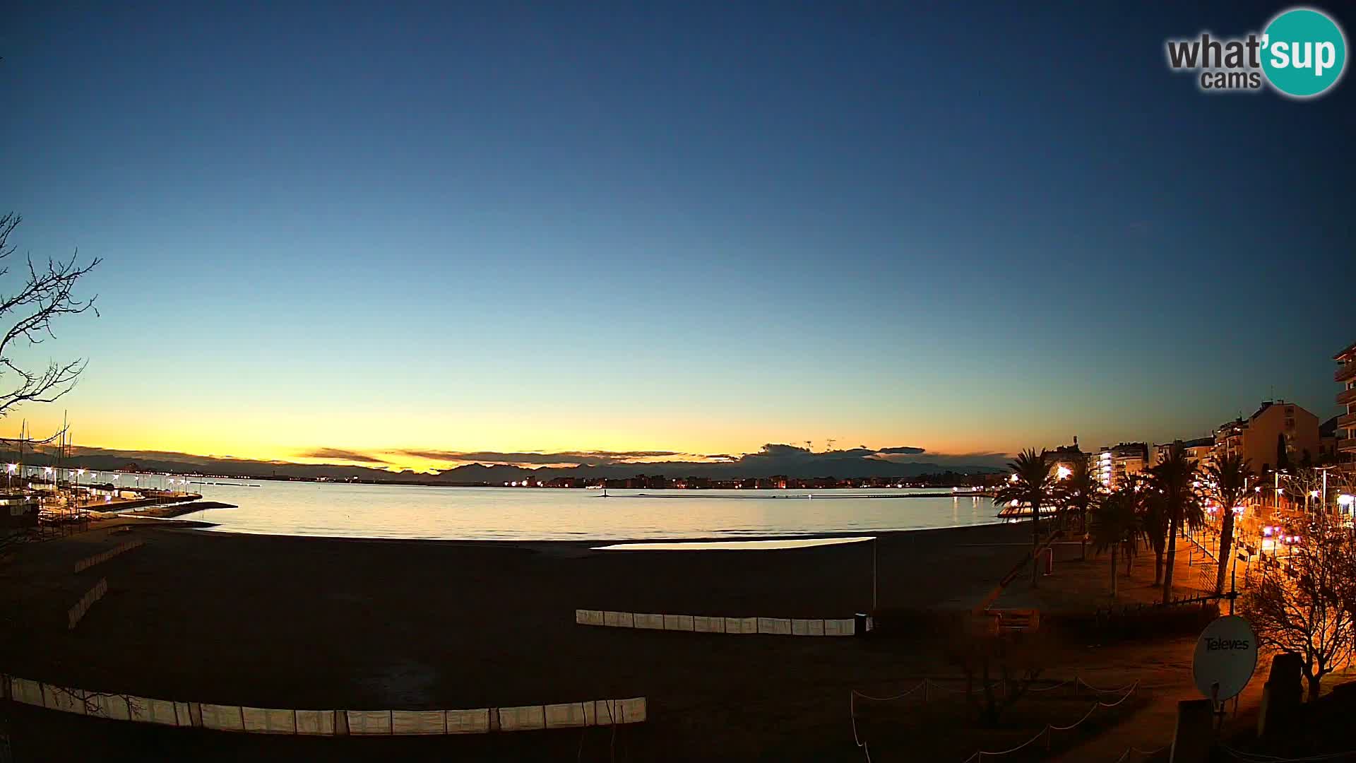 Webcam La Perola beach | ROSES | Costa Brava