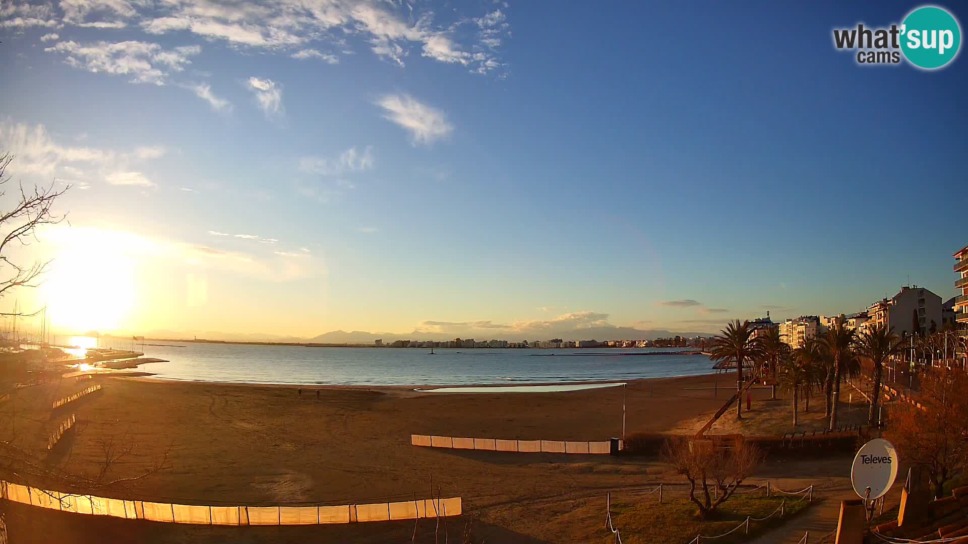 Webcam La Perola beach | ROSES | Costa Brava