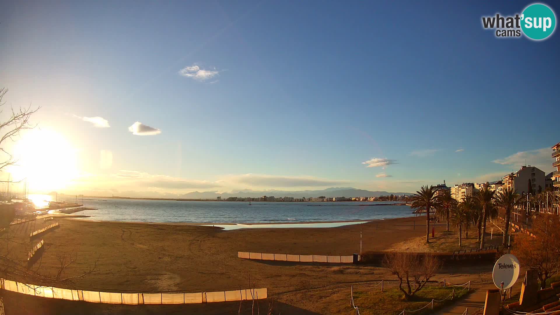 Web kamera plaža La Perola | ROSES | Costa Brava