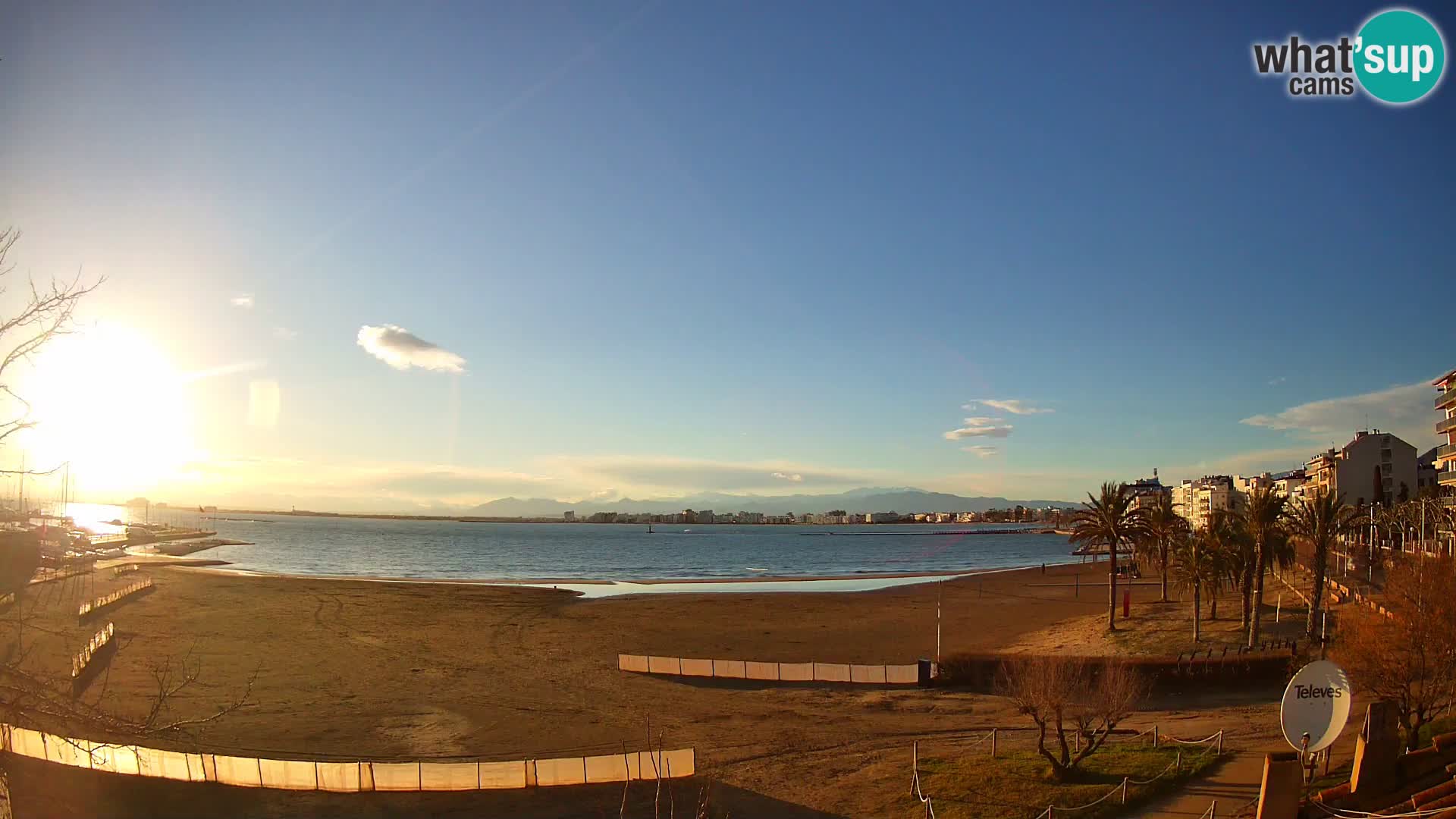 Webcam plage La Perola | ROSES | Costa Brava