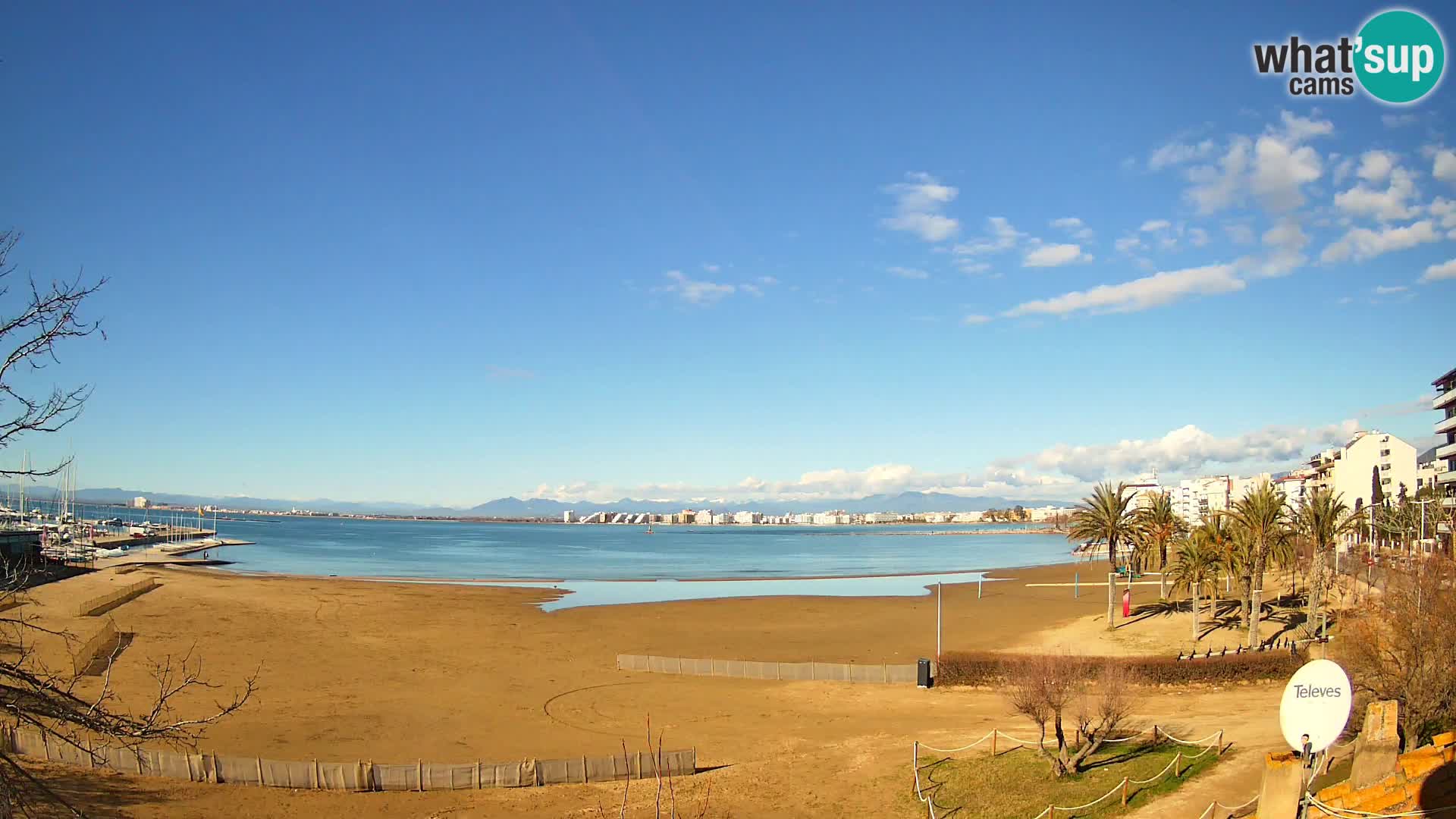 Webcam La Perola beach | ROSES | Costa Brava