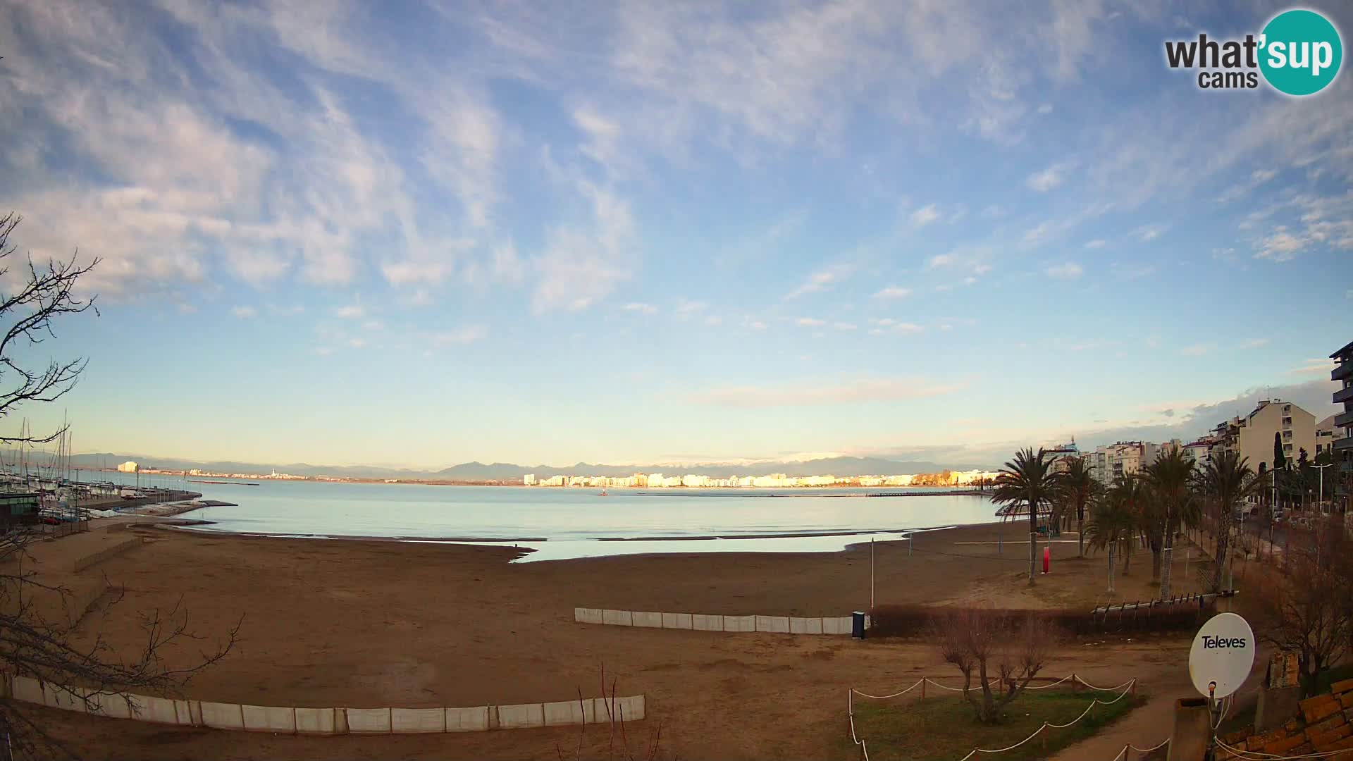 Webcam La Perola beach | ROSES | Costa Brava