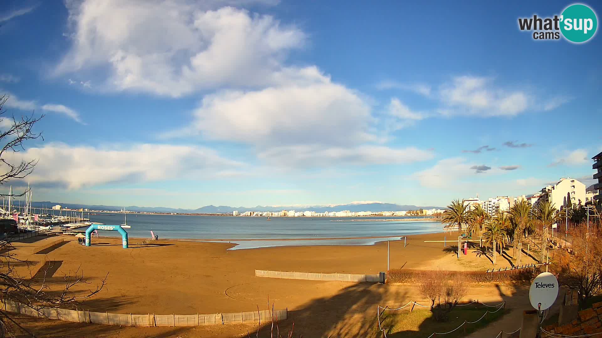Kamera plaža La Perola | ROSES | Costa Brava
