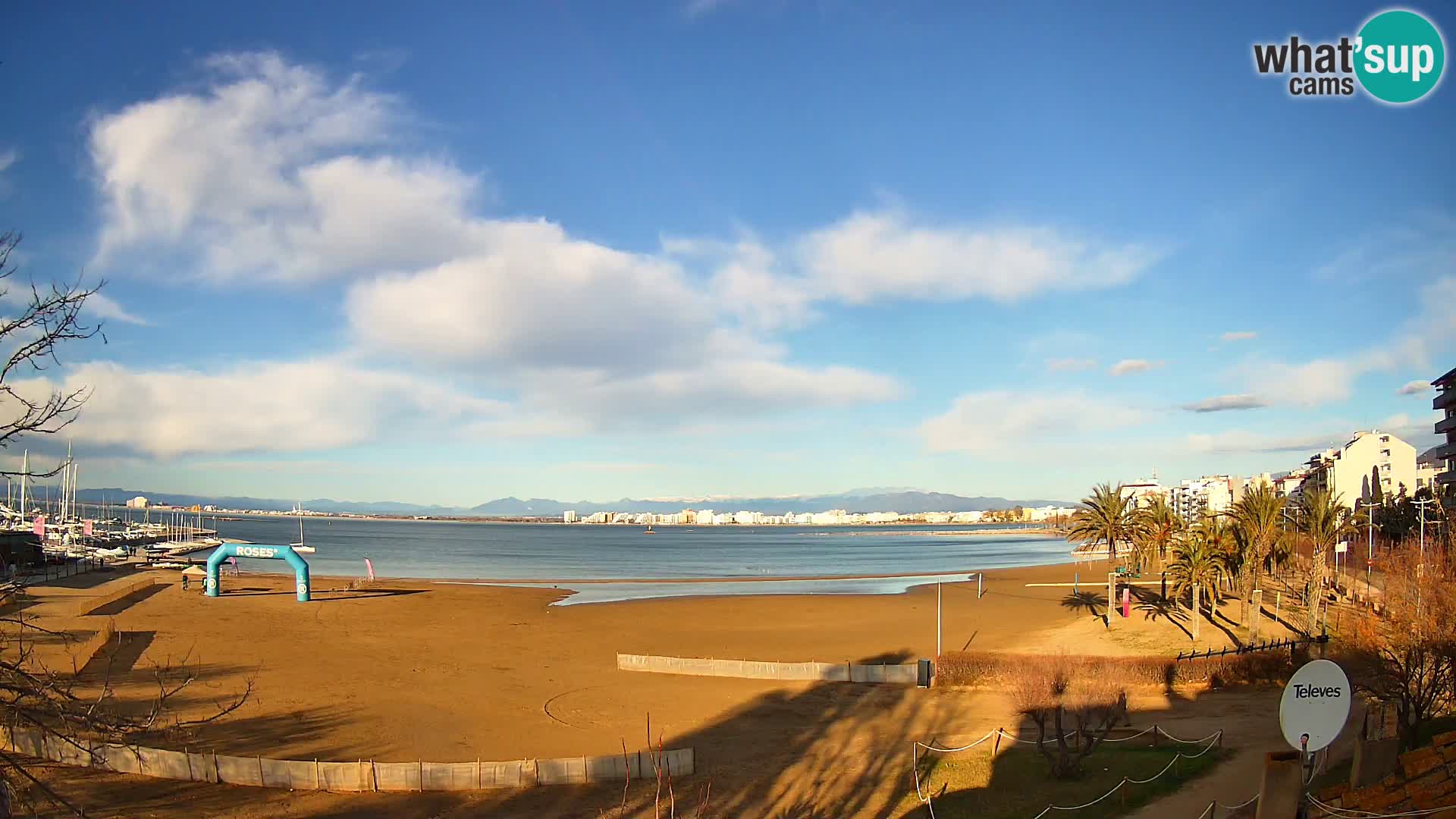 Webcam Strand La Perola | ROSES | Costa Brava