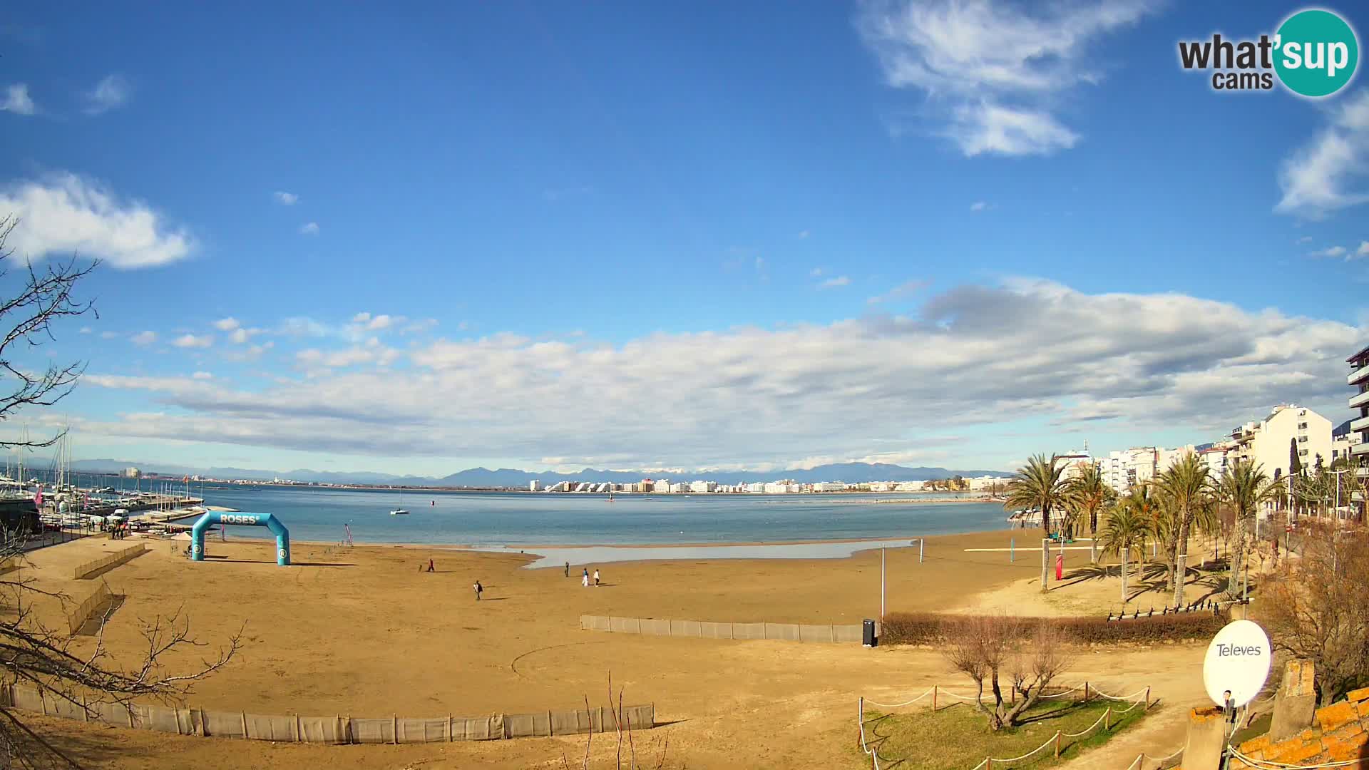 Web kamera plaža La Perola | ROSES | Costa Brava