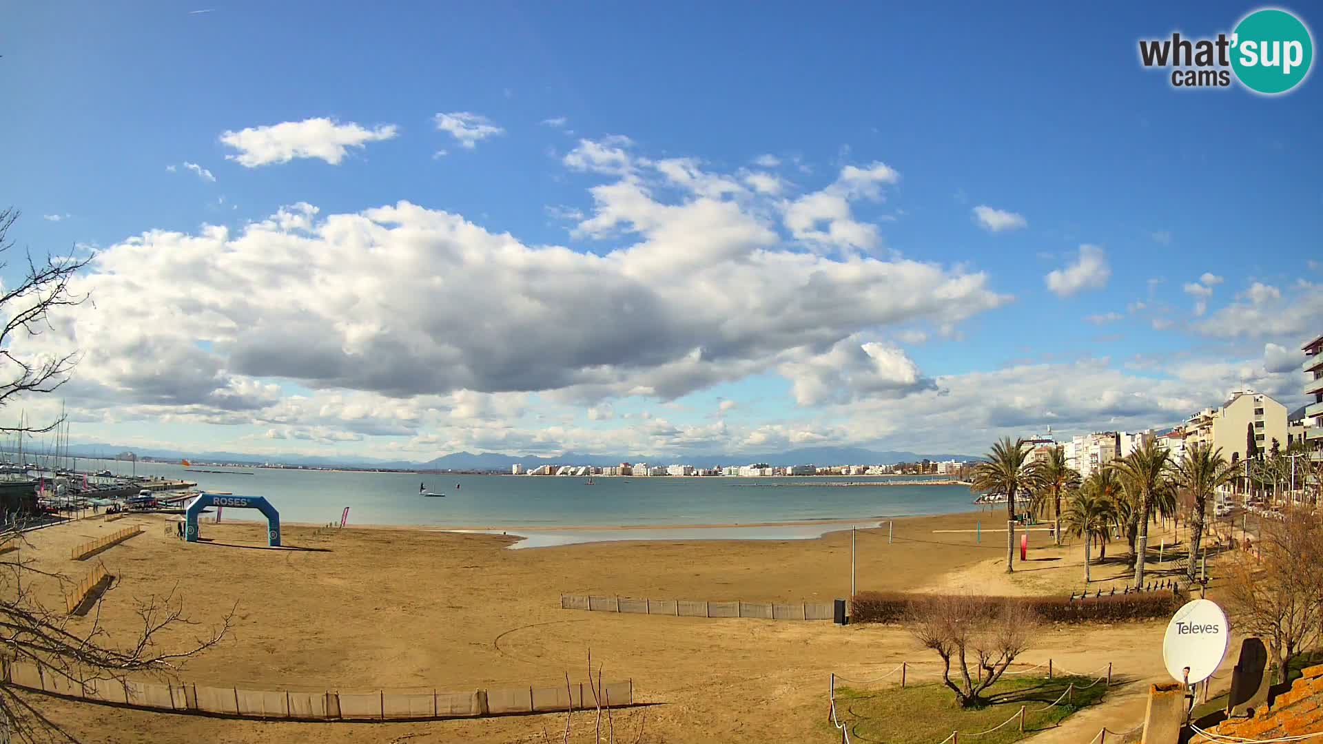 Kamera plaža La Perola | ROSES | Costa Brava