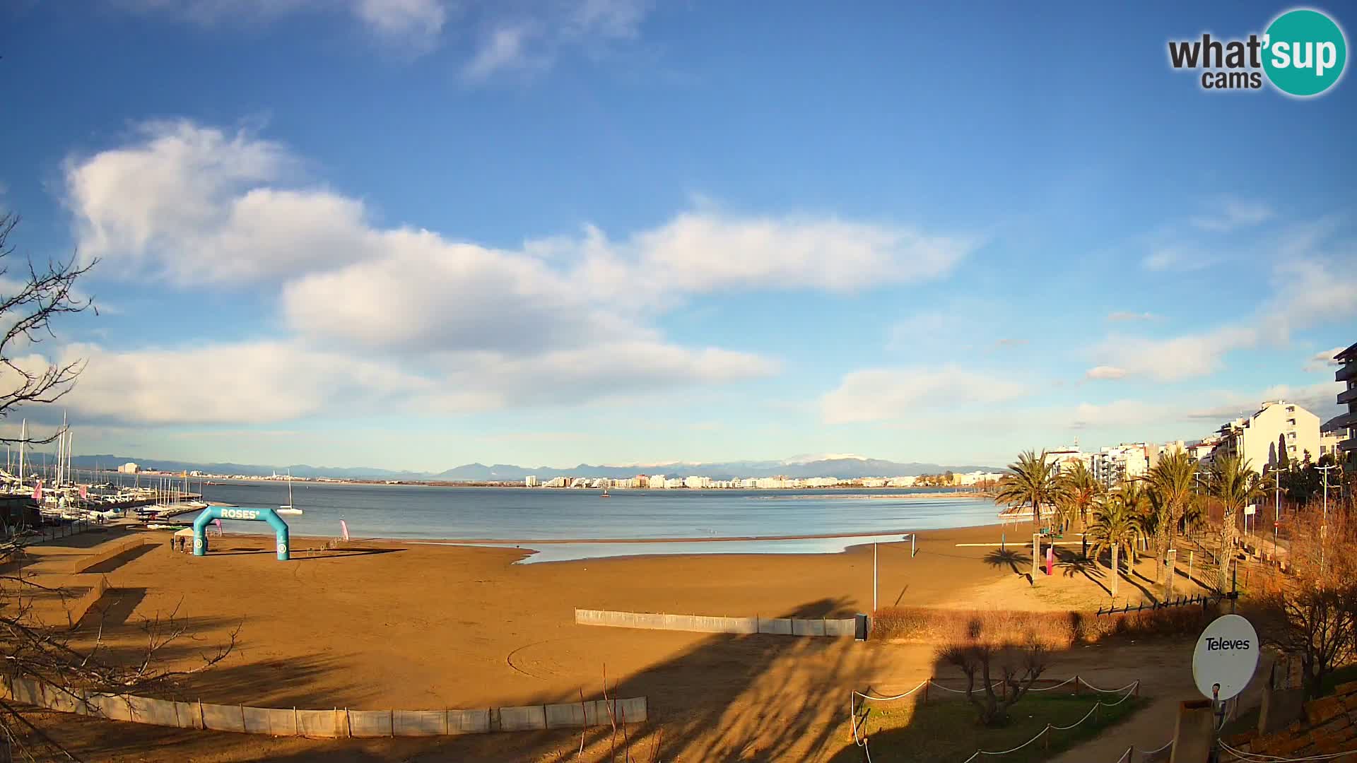Web kamera plaža La Perola | ROSES | Costa Brava