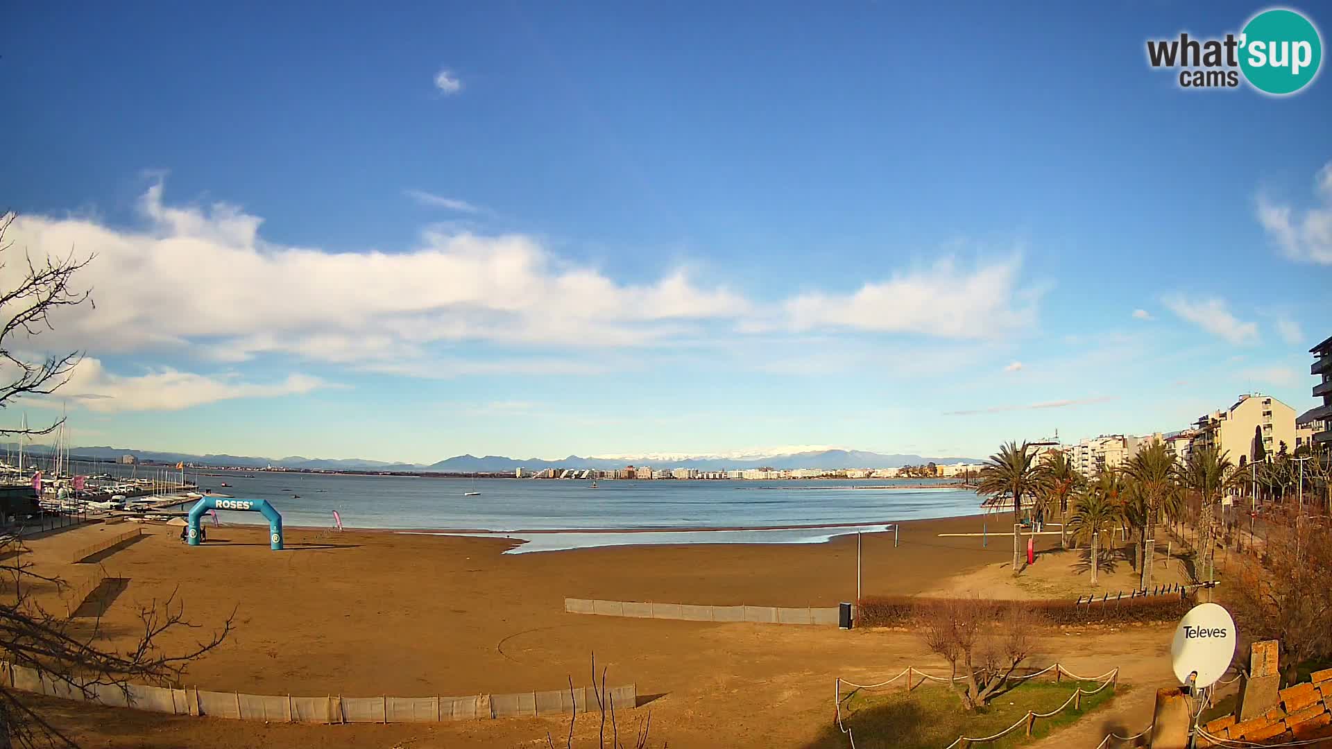 Webcam spiaggia La Perola | ROSES | Costa Brava