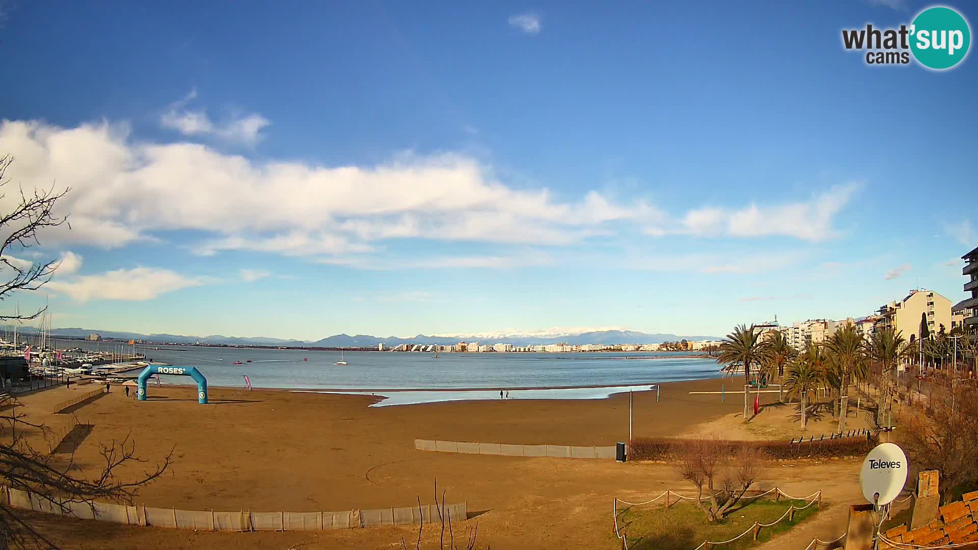 Web kamera plaža La Perola | ROSES | Costa Brava