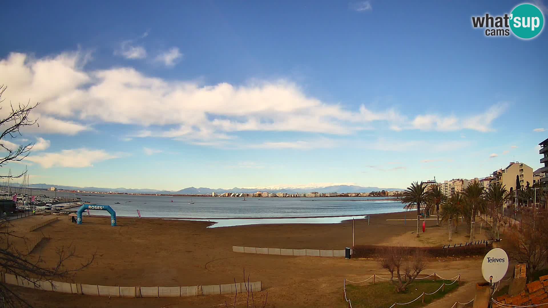 Kamera plaža La Perola | ROSES | Costa Brava